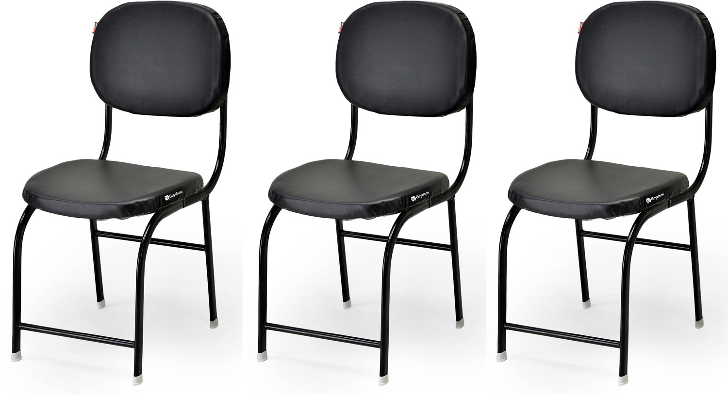 Image of RATISON Guest Visitor Study Without arm Rest Leatherette Office Visitor Chair Leatherette Office Visitor Chair