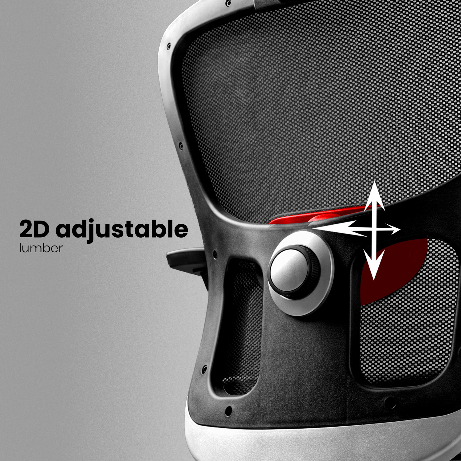 Image of Make My Chairs Jazen Prime Ergonomic Mesh Office Chair for Work|5 Years Warranty|Seat Slider Mesh Office Adjustable Arm Chair