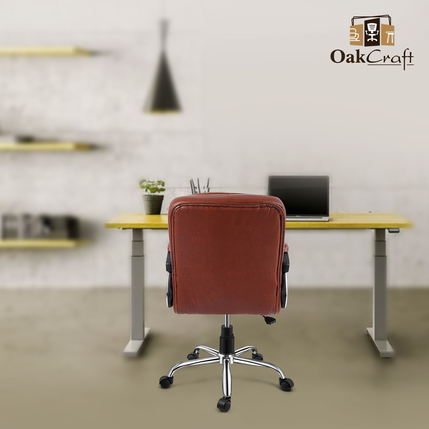 Image of Oakcraft Leatherette Office Executive Chair