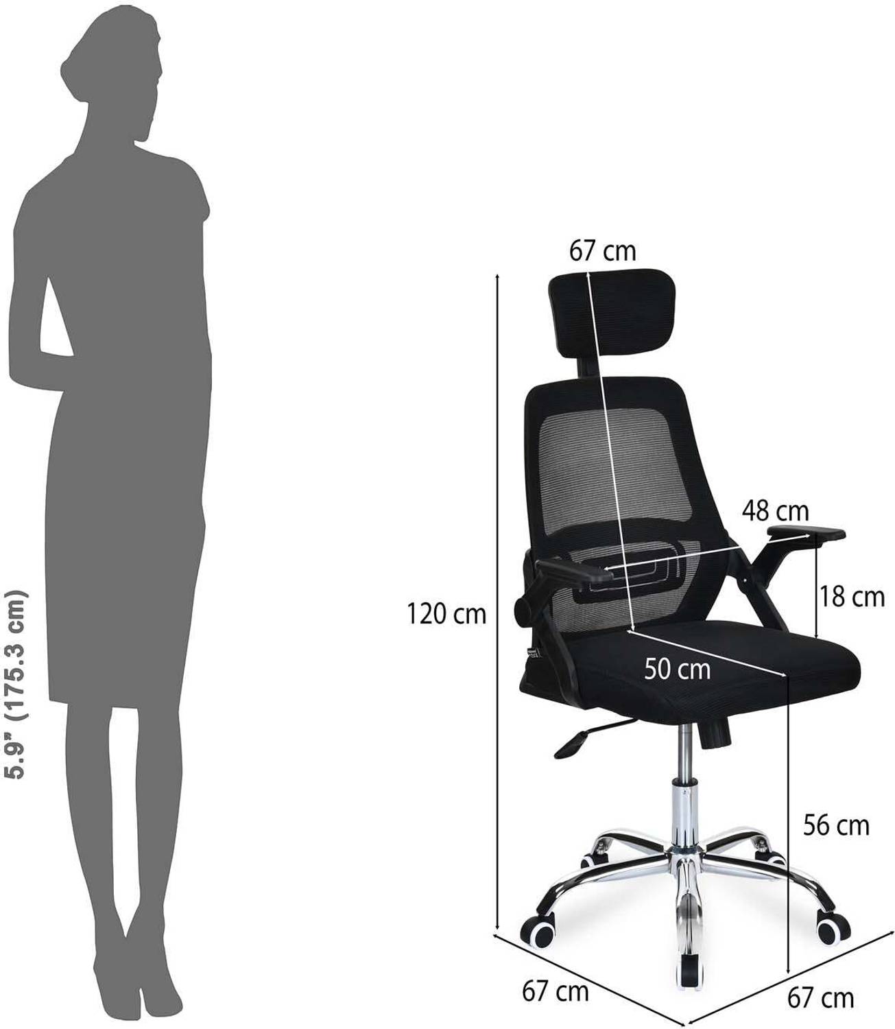 Nilkamal Vergo High Back Office Chair - Image 5