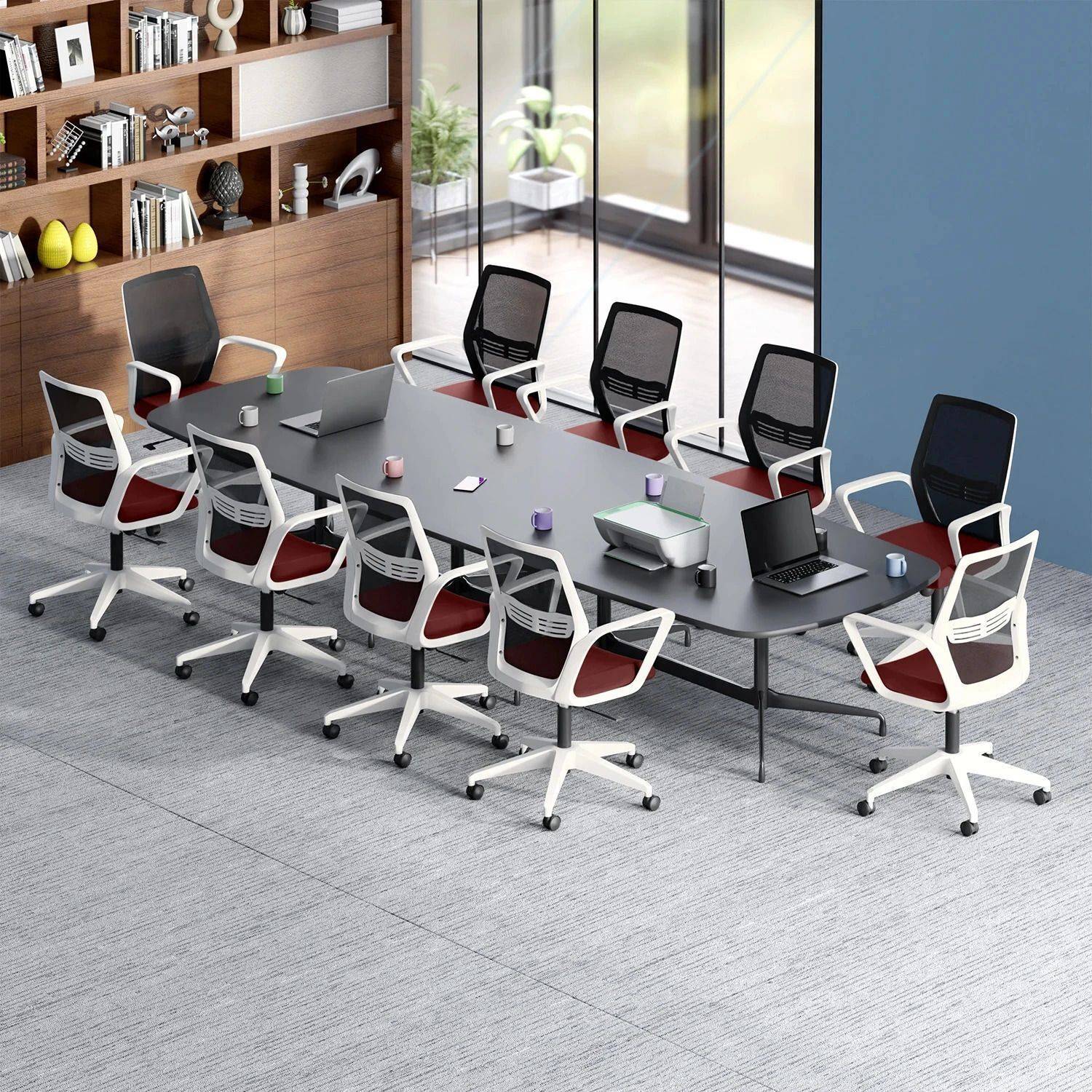 Interio by Godrej Vurv Mid Back Mesh Office Executive Chair