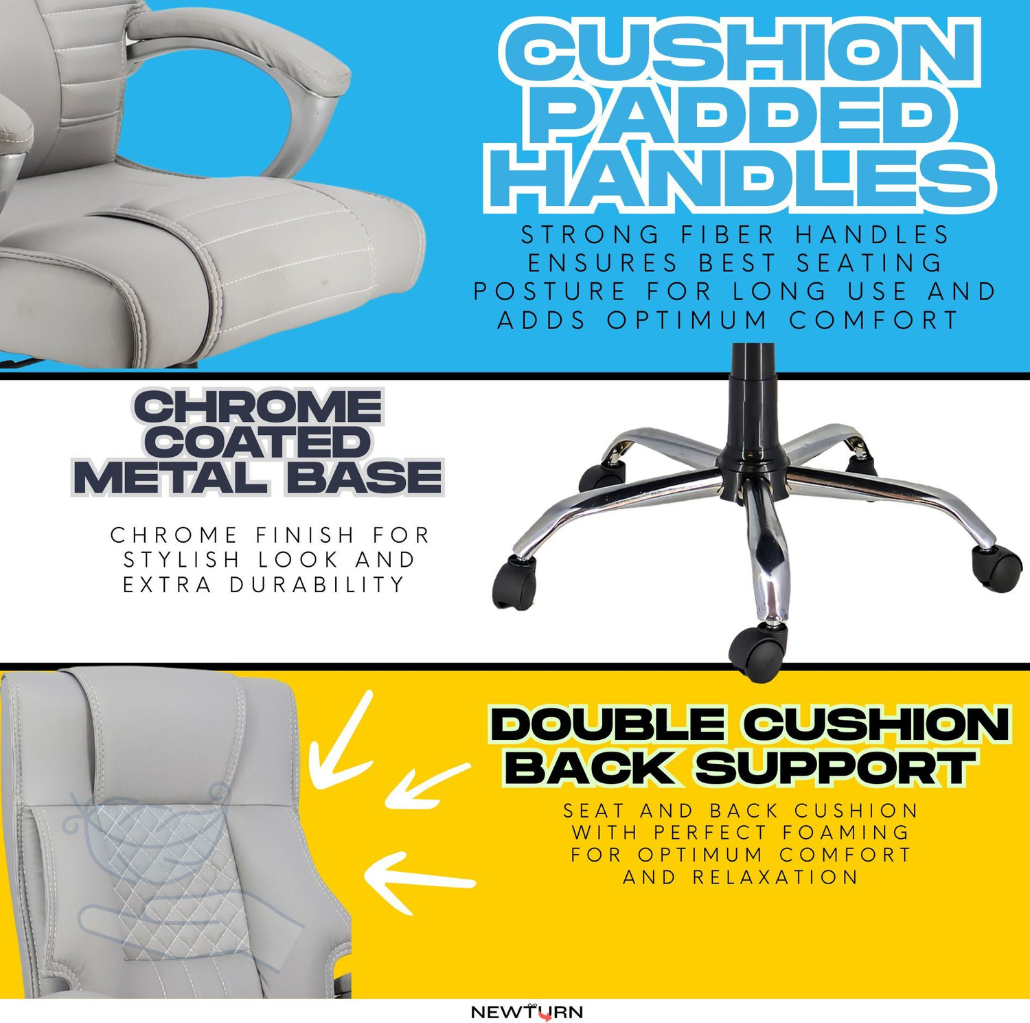 Image of CLASSELA premium leatherette ergonomic Boss revolving office Leatherette Office Executive Chair