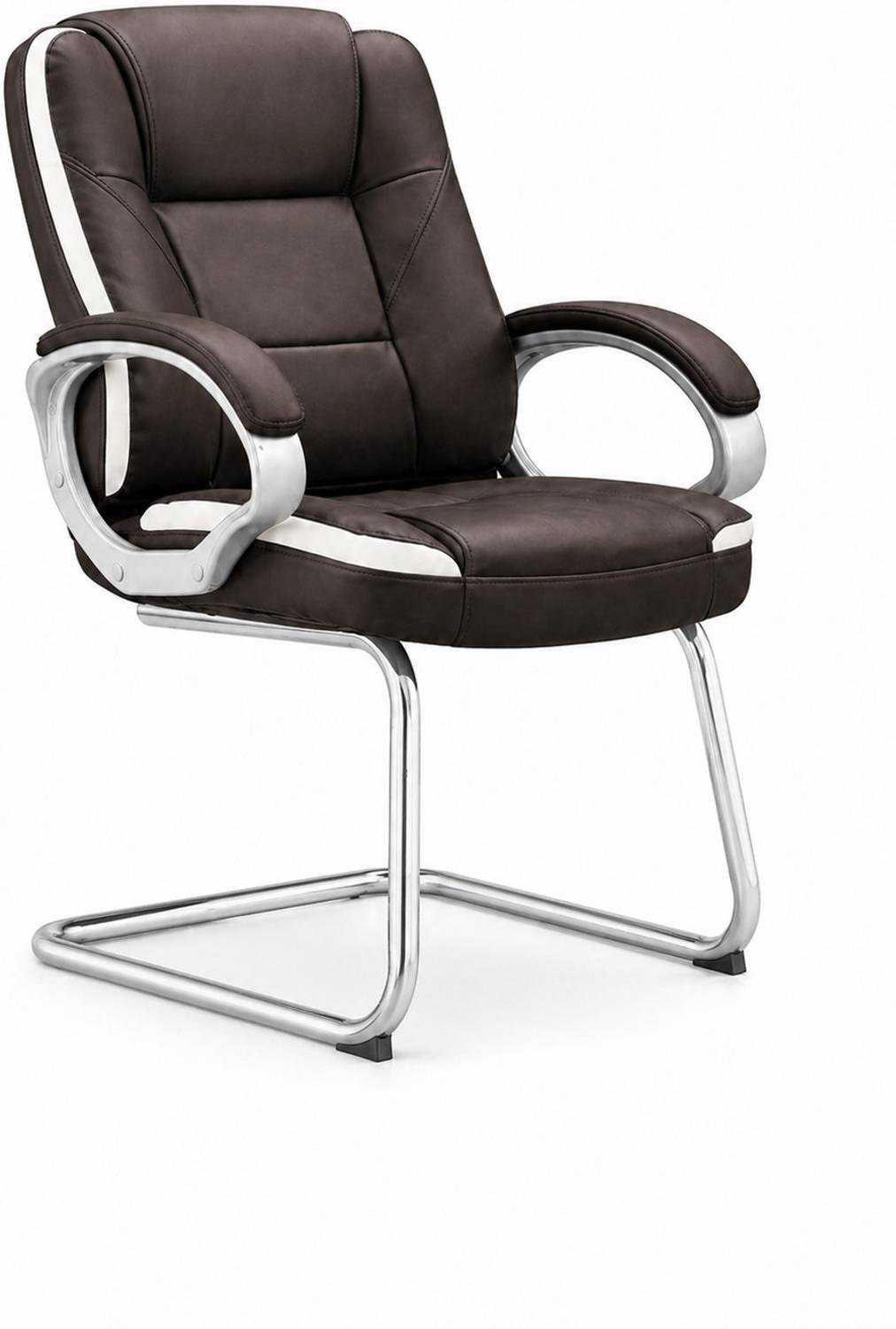 Oakcraft Medium Back Visitor Leatherette Office Executive Chair