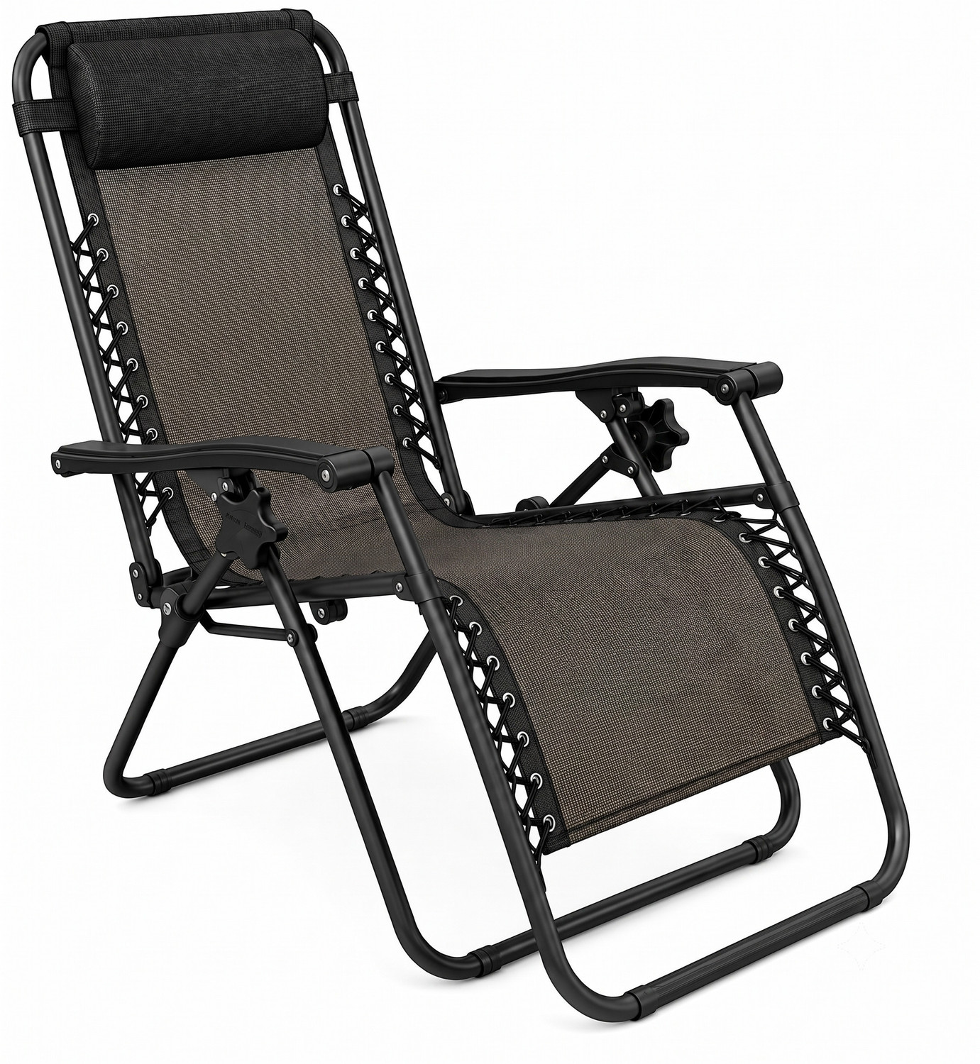 Image of softland Solace Zero Gravity Chair For Lounge,Easy Chair for Lawn Portable and Foldable Metal Outdoor Chair