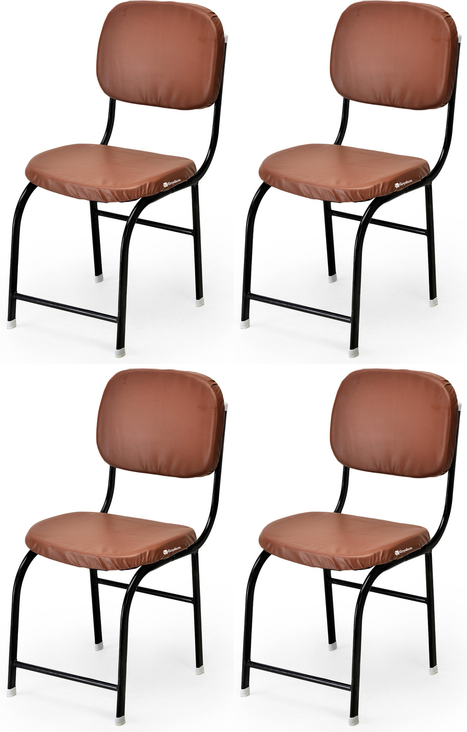 Image of GOYALSON Comfortable Study chair Home /Office /Visitor /Computer /Student chair Metal Dining Chair