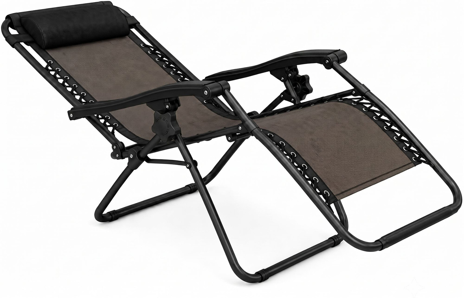 Image of softland Solace Zero Gravity Chair For Lounge,Easy Chair for Lawn Portable and Foldable Metal Outdoor Chair