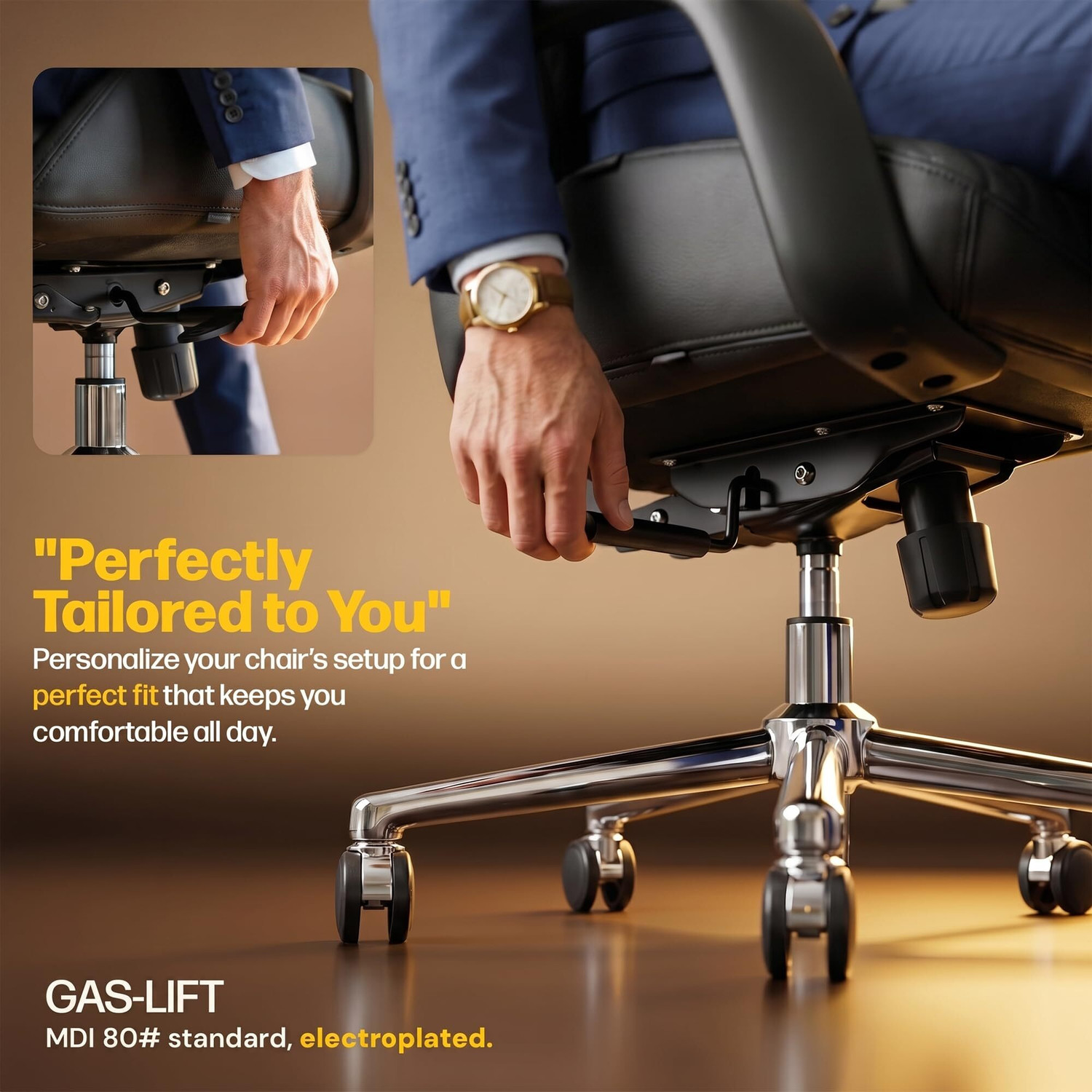 Image of Drogo Leatherette Office Executive Chair