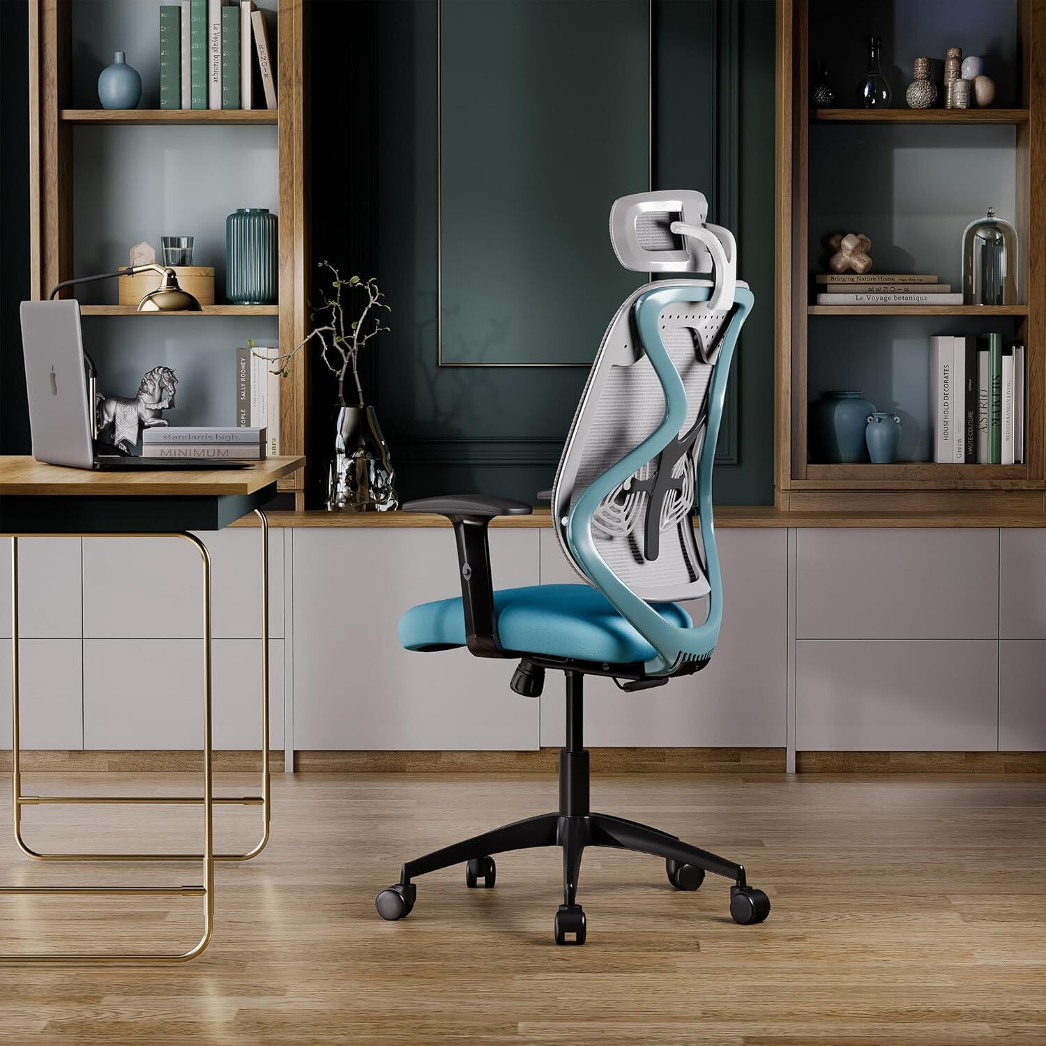Image of Wakefit Single Lock || Nylon Base || Mesh Office Executive Chair