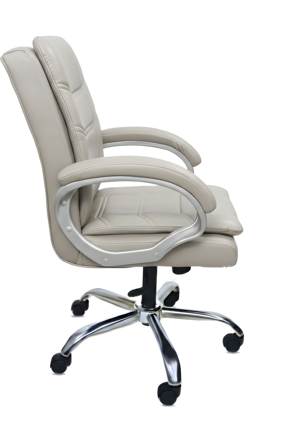 Image of ACTIVA Executive Revolving Office Chair|Computer Desk Chair with Cushioned Seat & Back| Leatherette Office Executive Chair