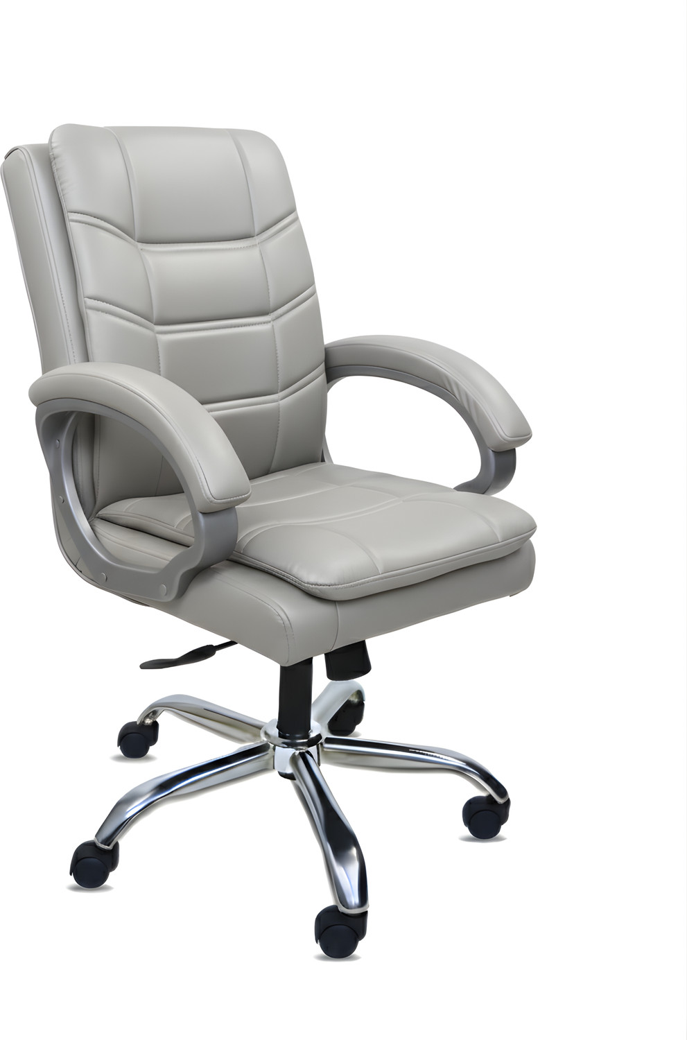 Image of RW REST WELL Star Executive Revolving Office Chair|Computer Desk Chair with Cushioned Seat| Leatherette Office Executive Chair