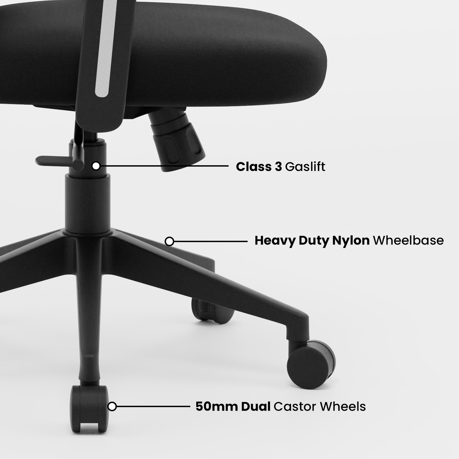 Image of MDTRADERS Yoga High Back Ergonomic Chair|Home, Office, WFH|3D Headrest,2D Lumbar Support Mesh Office Arm Chair