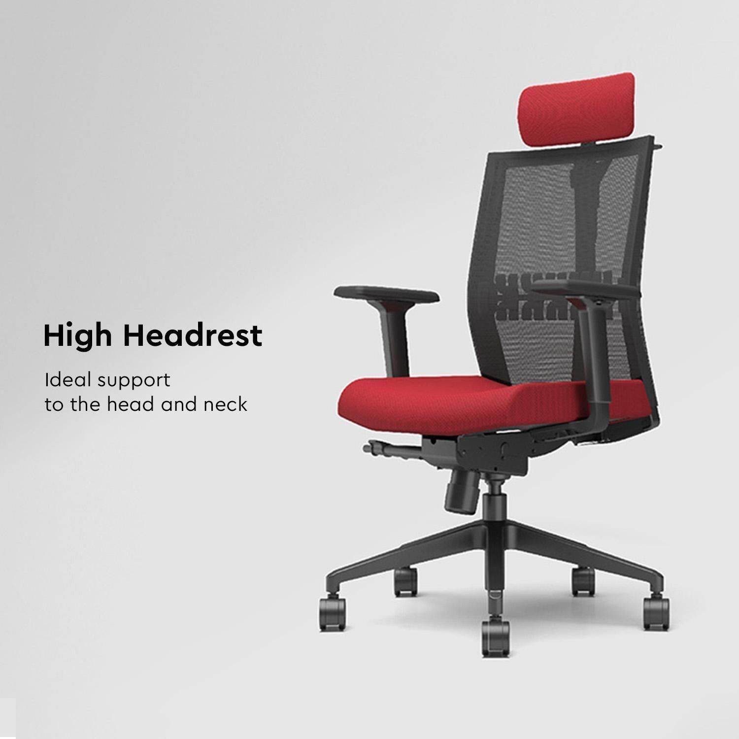 Image of Interio by Godrej Aero High Back Nylon Office Executive Chair