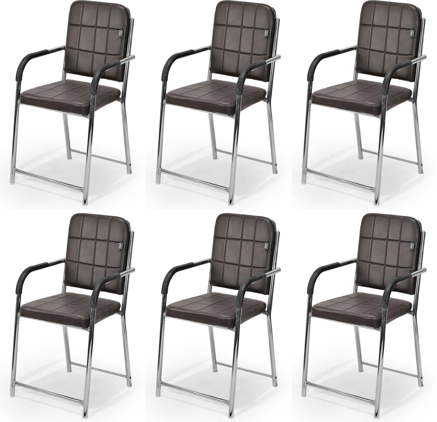 Image of OFFICE SEATING Comfortable Office Visitor Study Computer Home work reception Chair Leatherette Office Visitor Chair