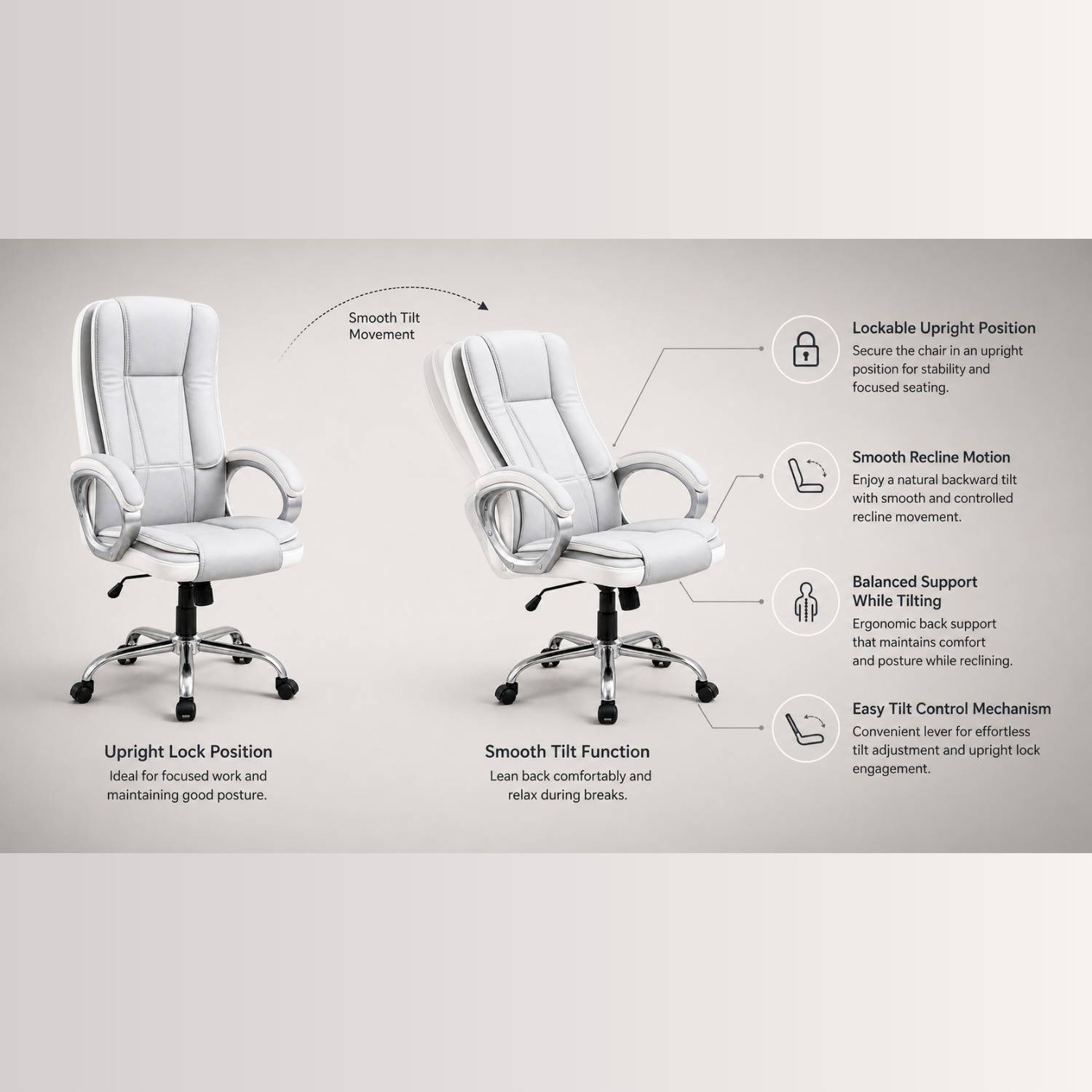 ACTIVA Venture Ergonomic Office Chair - Image 3