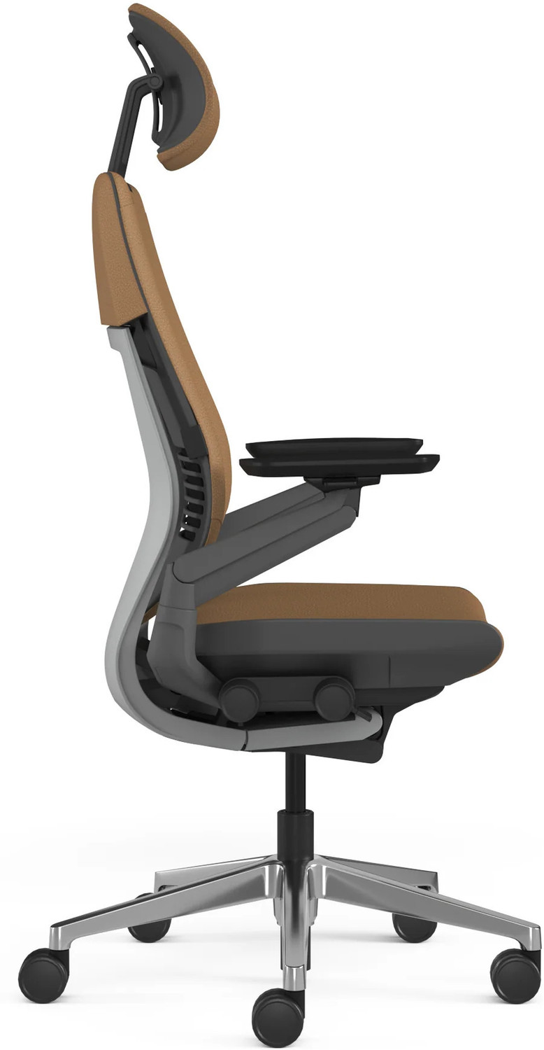 Image of Steelcase Leather Office Conference Chair