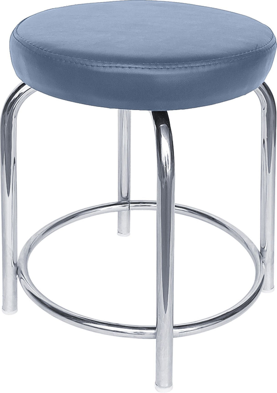 Image of RW REST WELL Stylo Multipurpose Stool For Home /Clicnic /Salon|Round Padded Seat Metal Stool| Leatherette Office Conference Chair