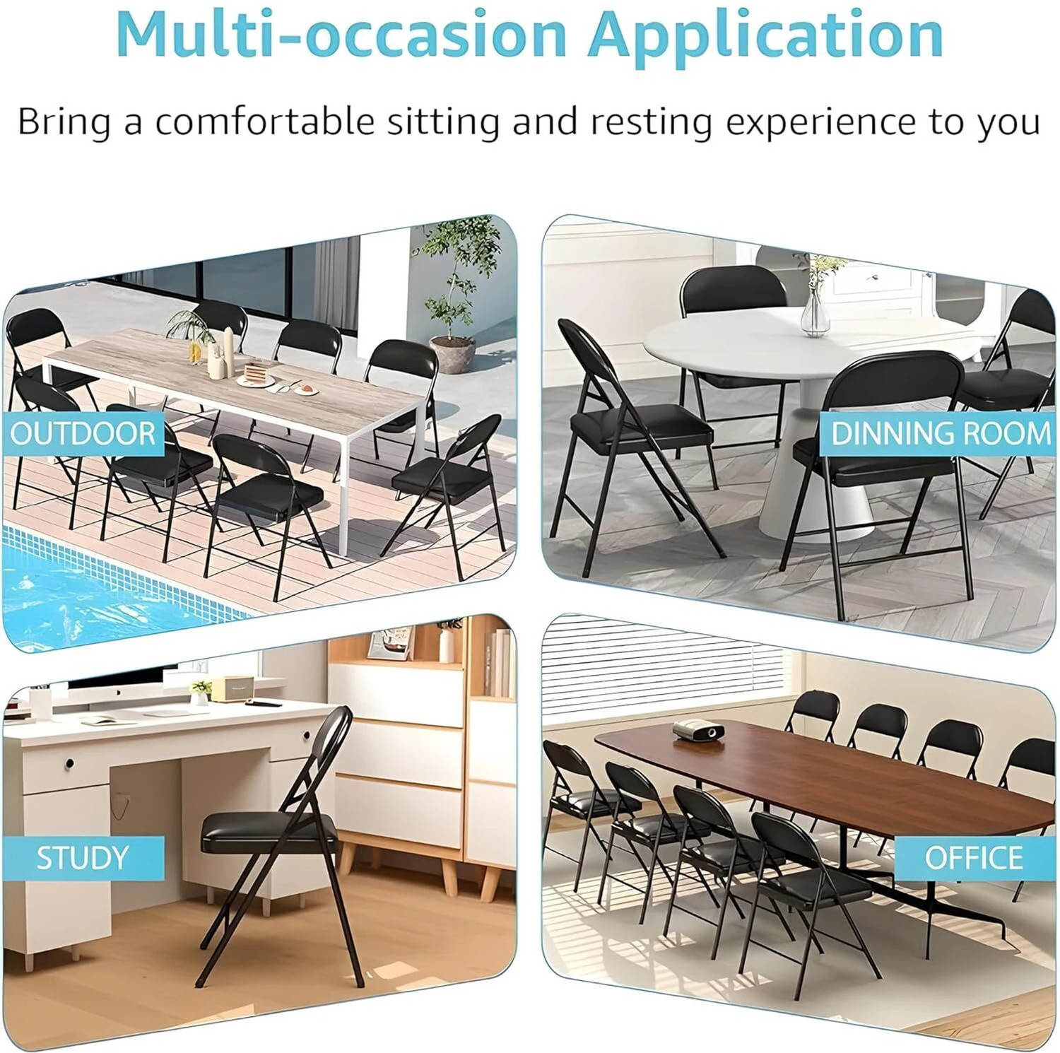 Image of neo chair Premium Heavy Duty Folding Chair NA Office Folding Chair