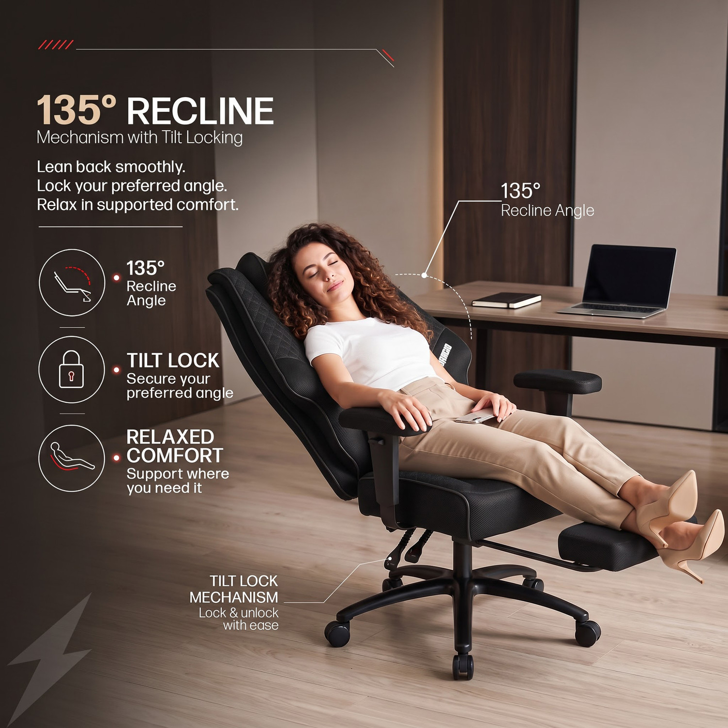 Image of Drogo Nylon, Mesh Office Executive Chair