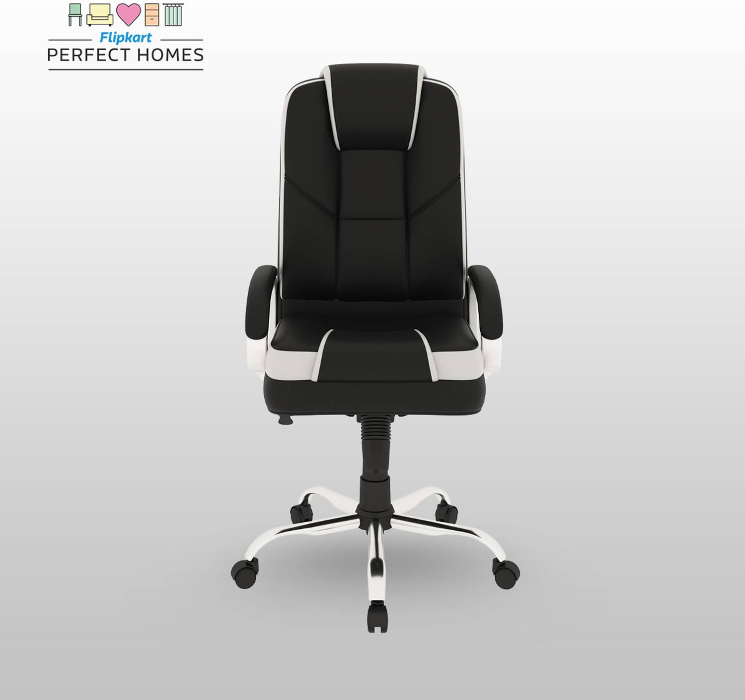 Flipkart Perfect Homes Opulon High Back Leatherette Chair - Image 2
