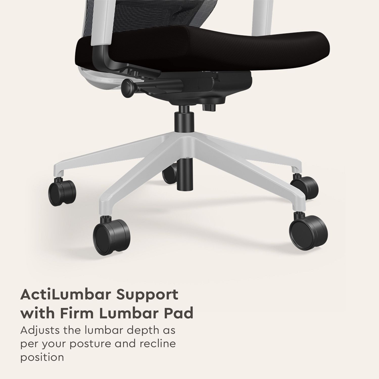 Image of Interio by Godrej Greta High Back Fabric Office Executive Chair