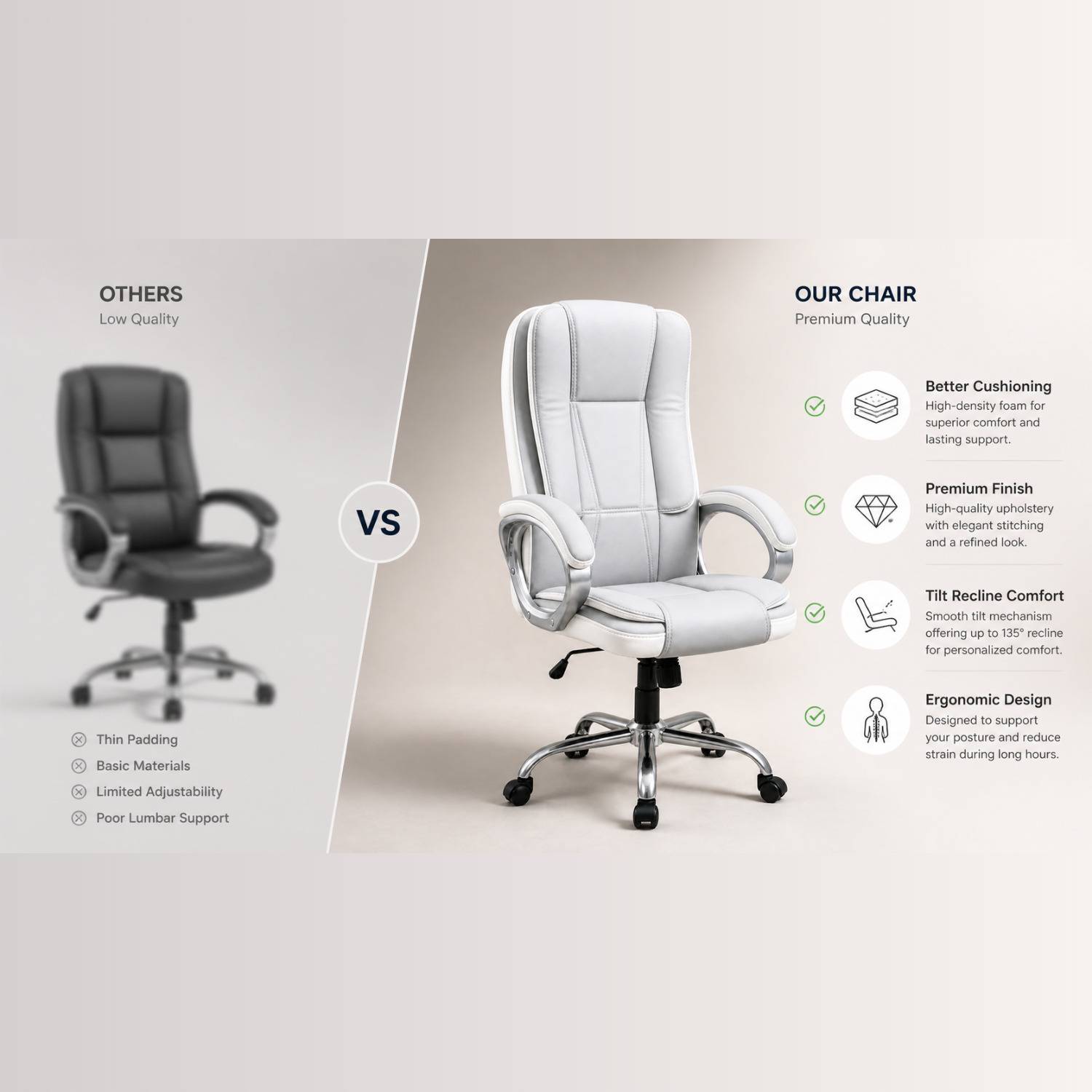 ACTIVA Venture Ergonomic Office Chair - Image 4