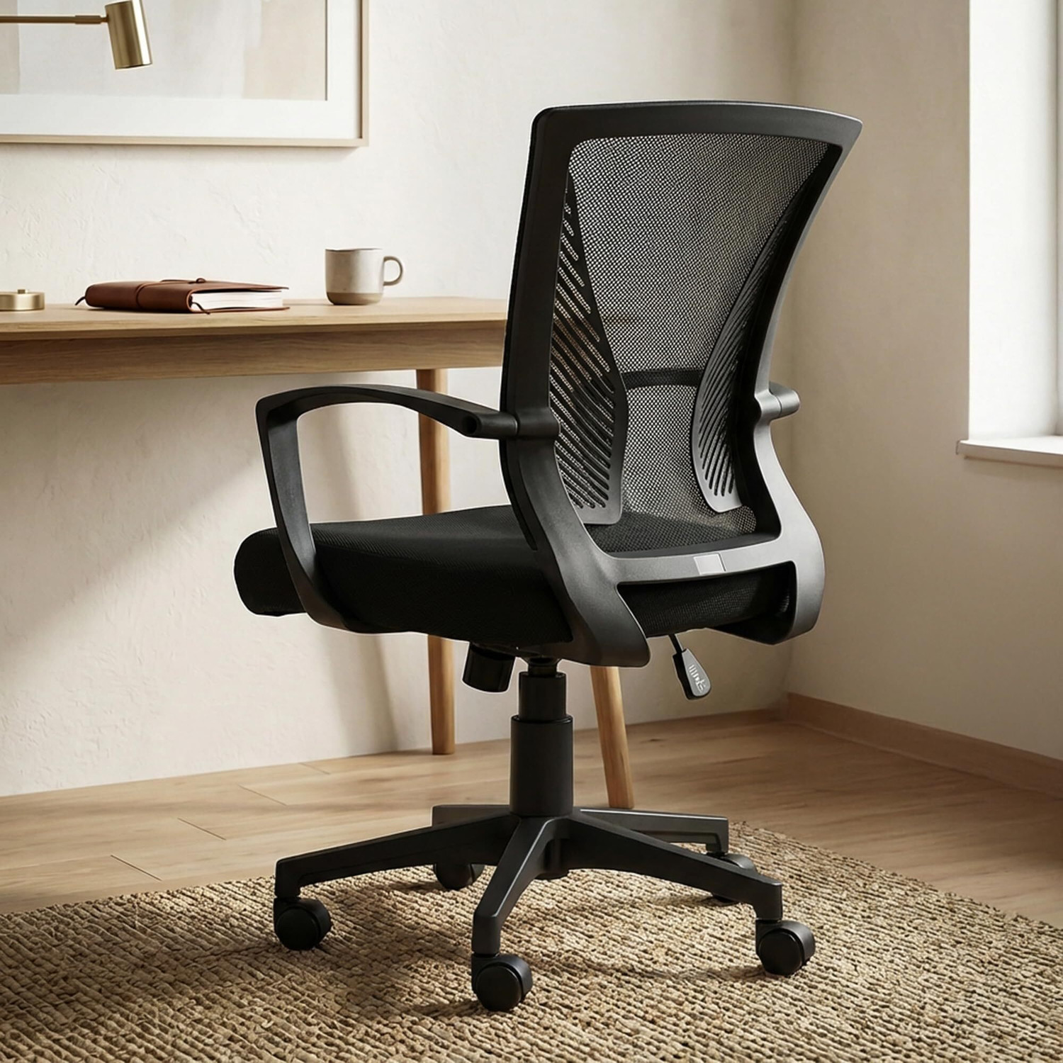 Image of Drogo Ergonomic Computer Office Chair for Work from Home, High Back Rocking Breathable Mesh Office Executive Chair