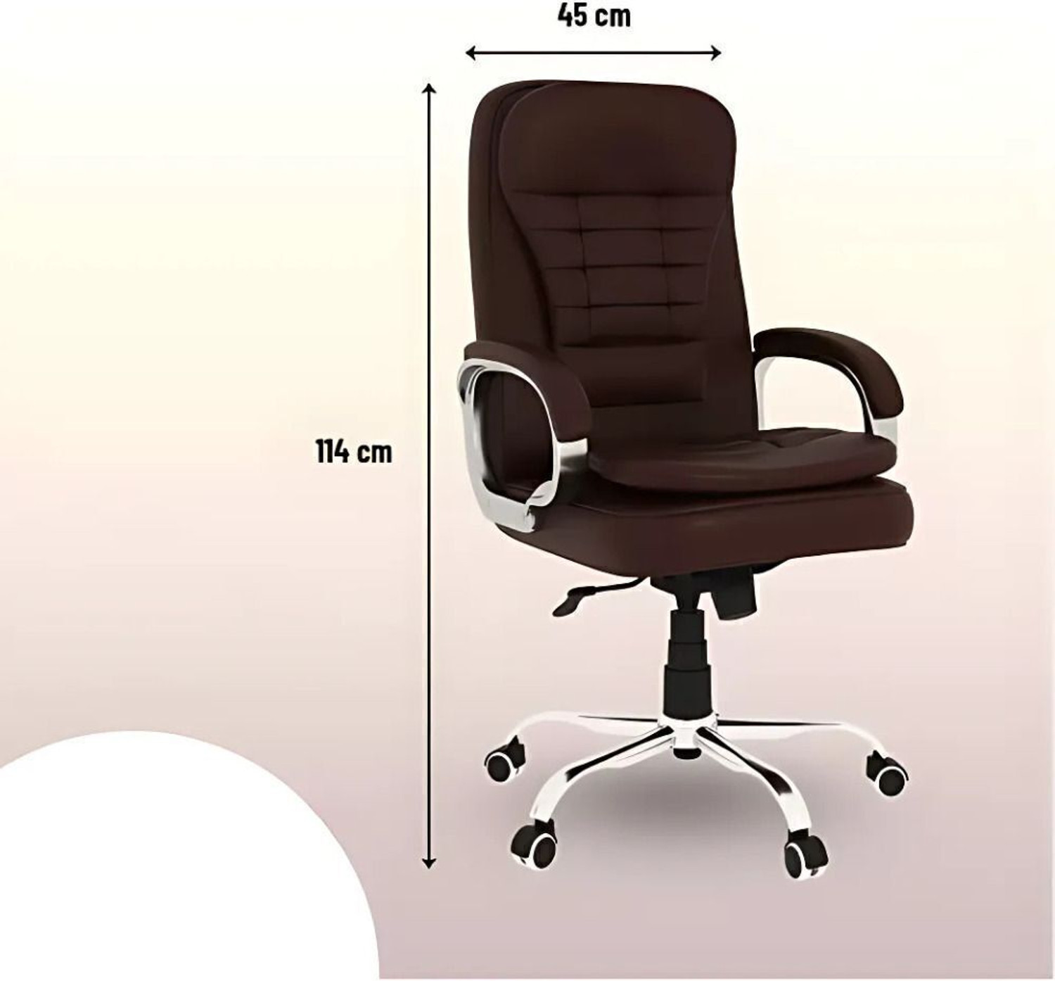 Image of COZY CUB Leatherette Office Executive Chair