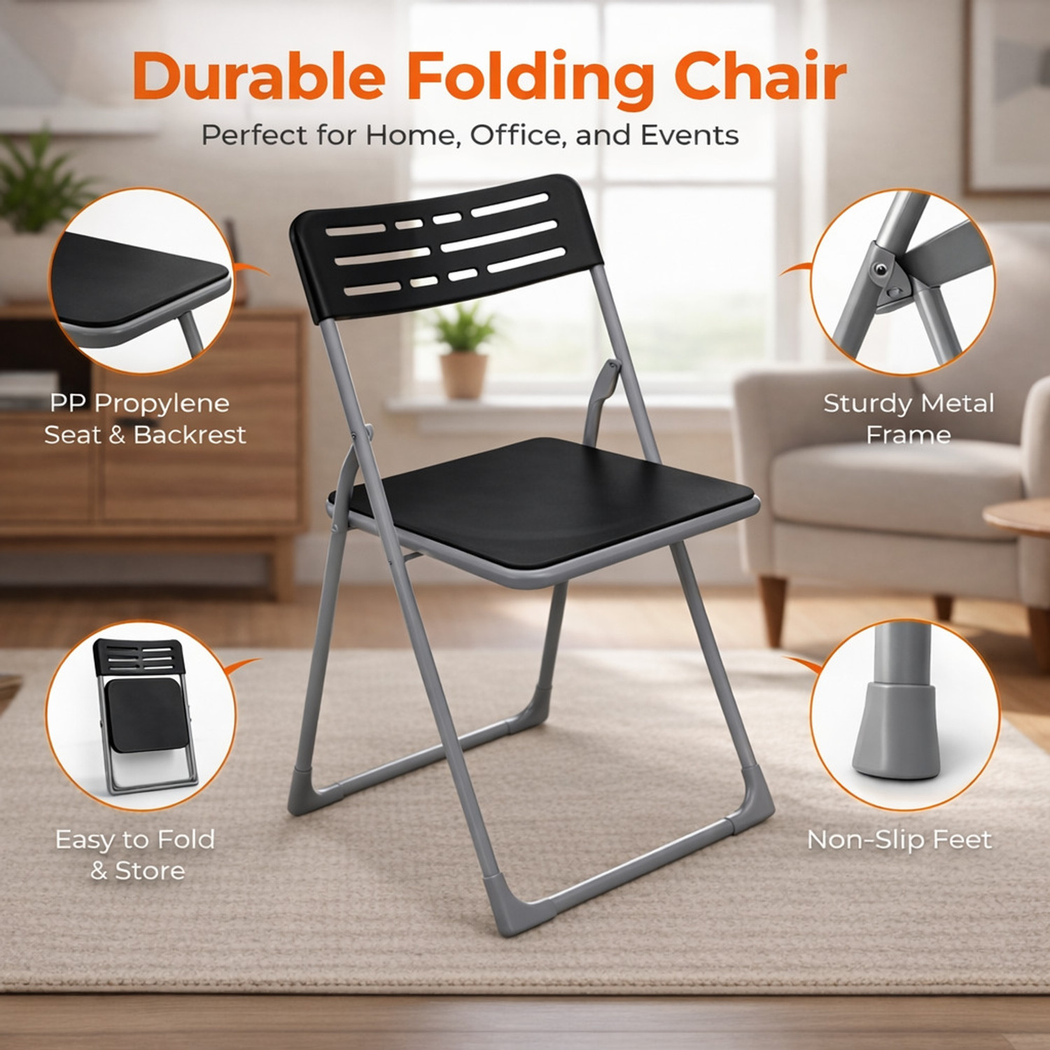 Image of V House Magic NA Office Folding Chair