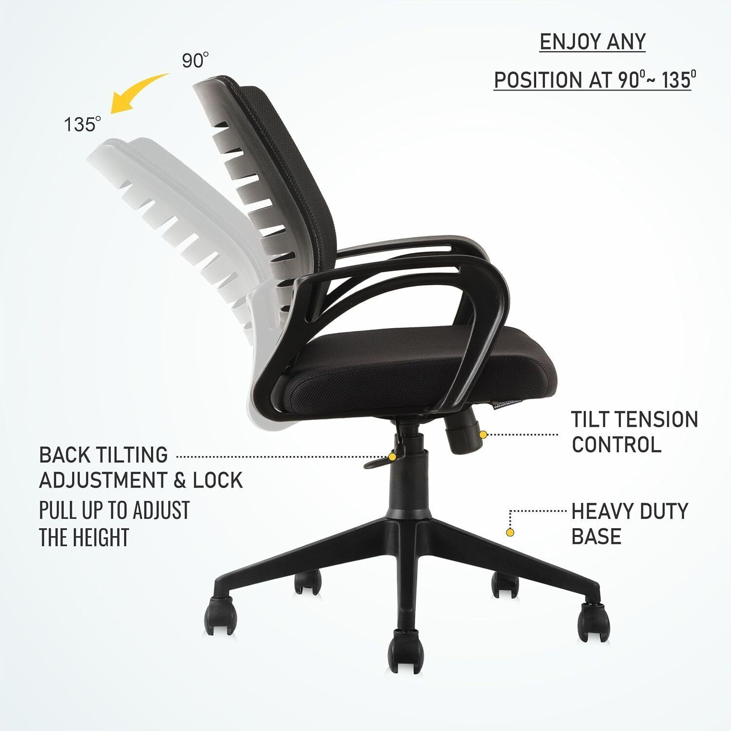 Image of Flipkart Perfect Homes Mesh Office Executive Chair