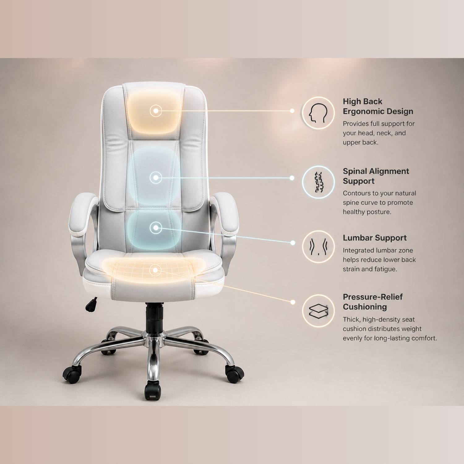 ACTIVA Venture Ergonomic Office Chair - Image 5