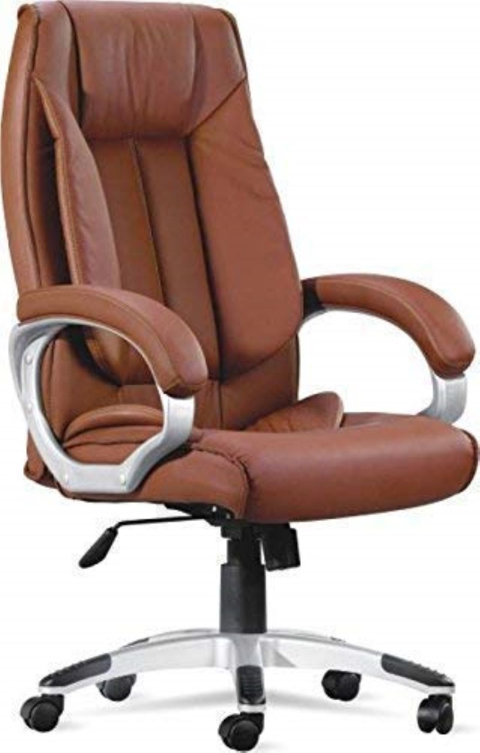 Image of KRISHTHA Boss High Back Ergonomic Revolving Leatherette Office Executive Chair
