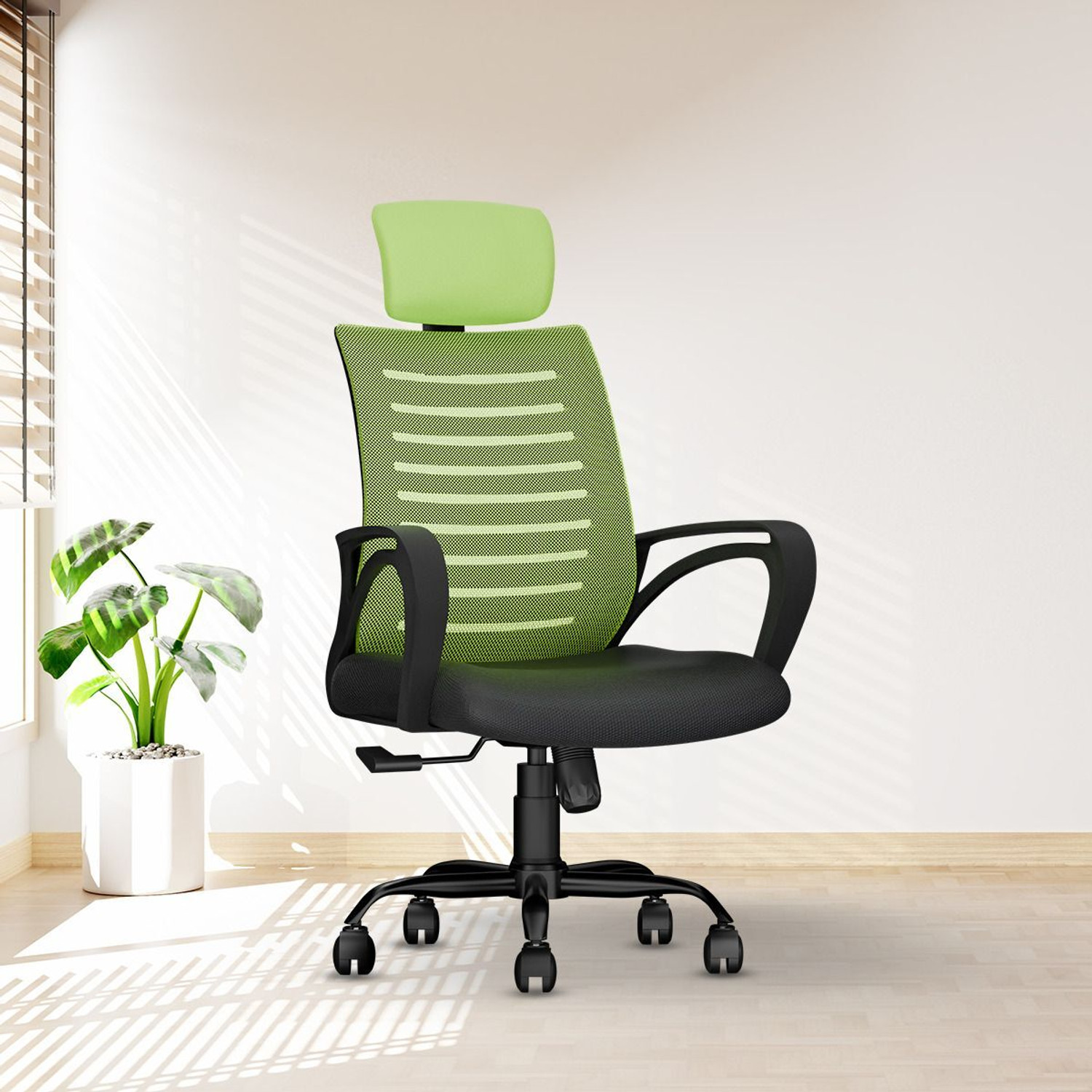 Image of CELLBELL Desire C104 High Back Fabric, Mesh Office Executive Chair