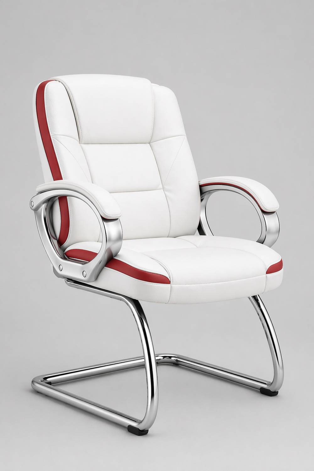 Oakcraft Medium Back Visitor Leatherette Office Executive Chair