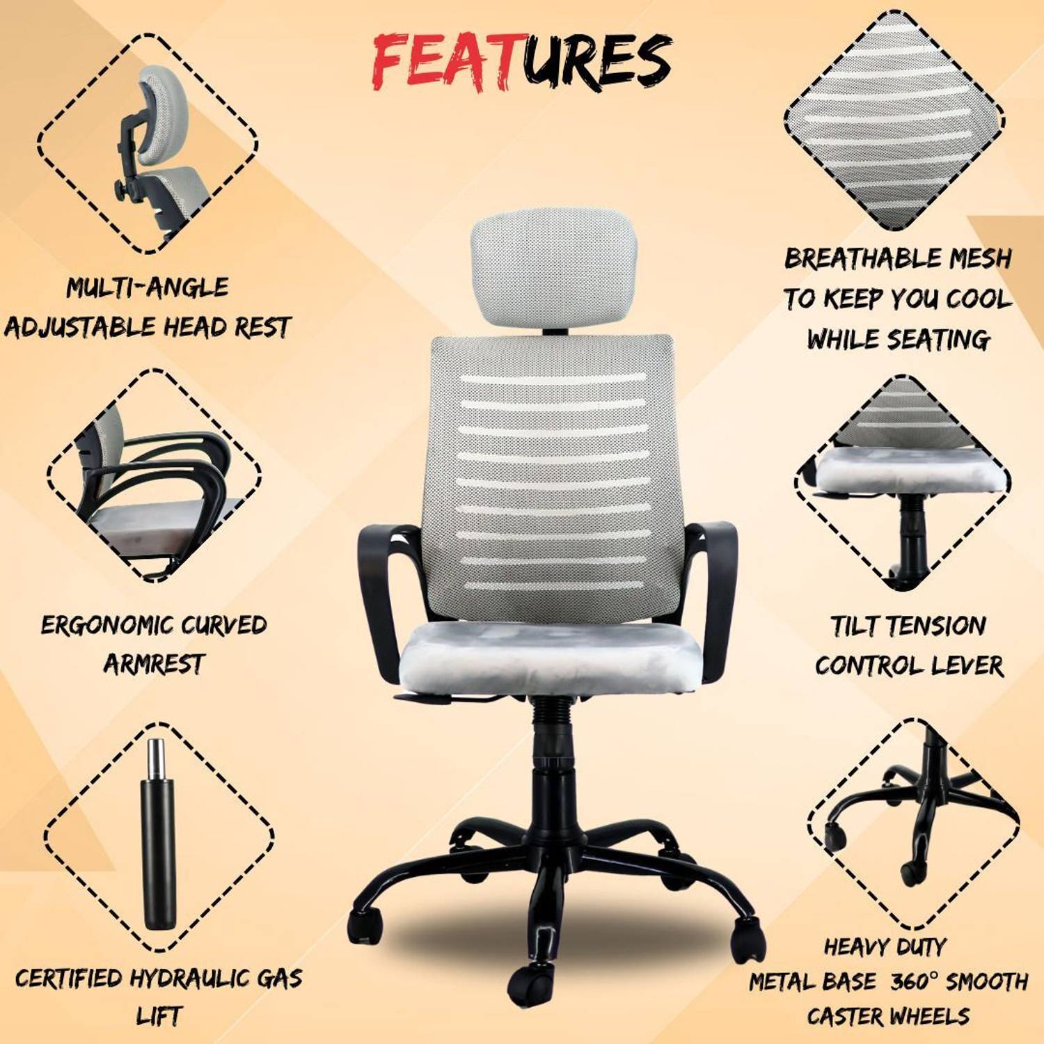 CLASSELA BOOM High Back Office Chair - Image 2