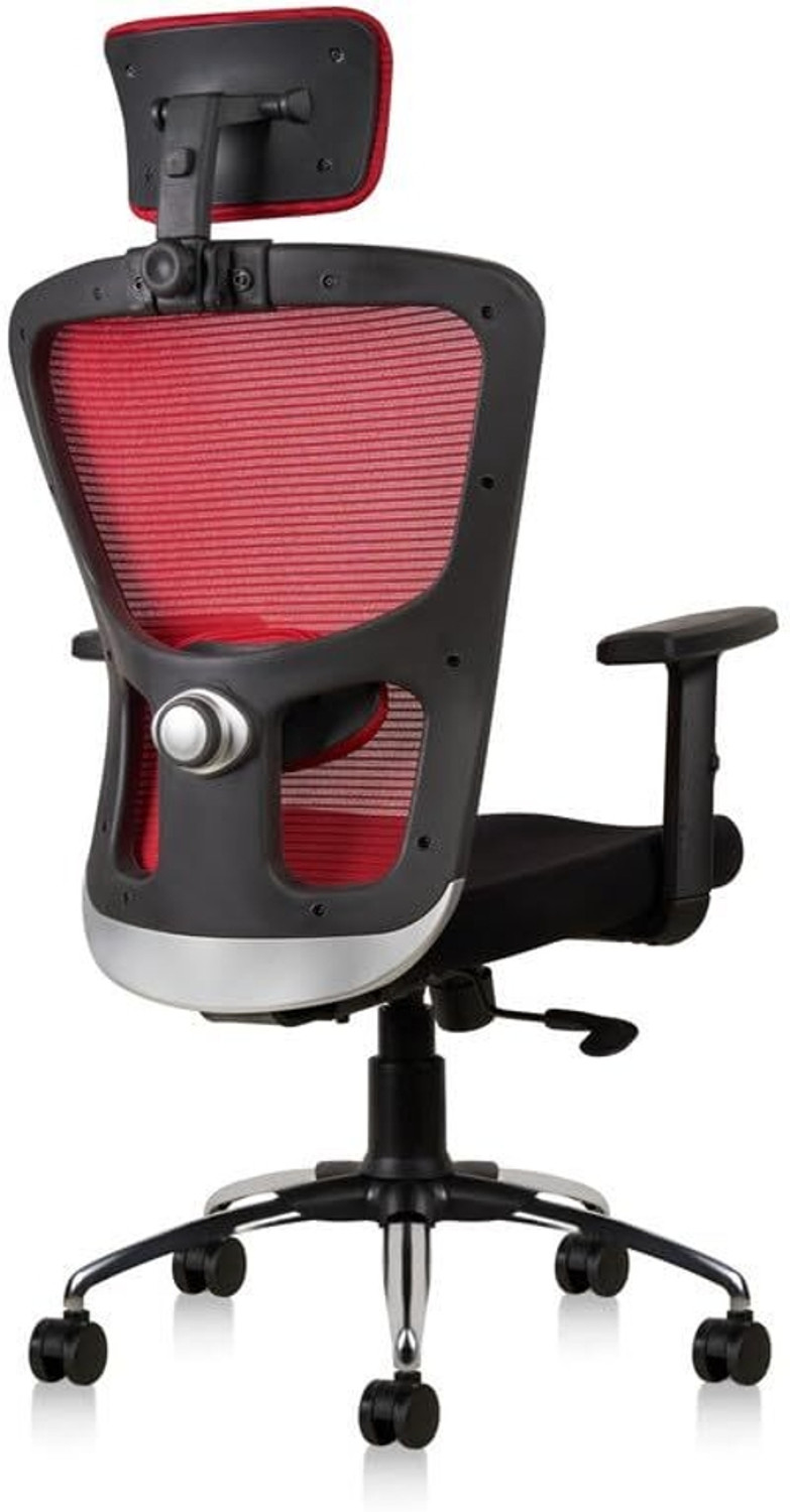 Image of CELLBELL C110 Leo Ergonomic High Back Matt Finish Smart Multi Lock Mechanism Mesh Office Arm Chair