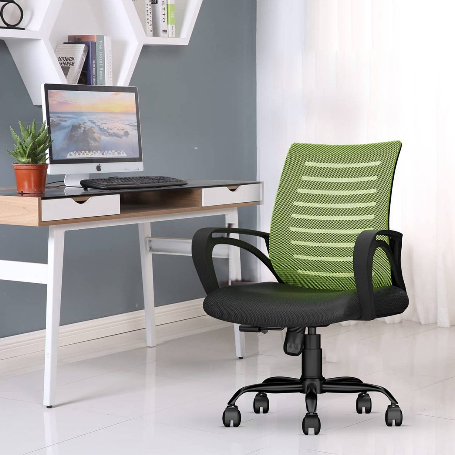 CELLBELL Desire C104 Mid Back Comfortable Fabric Office Executive Chair