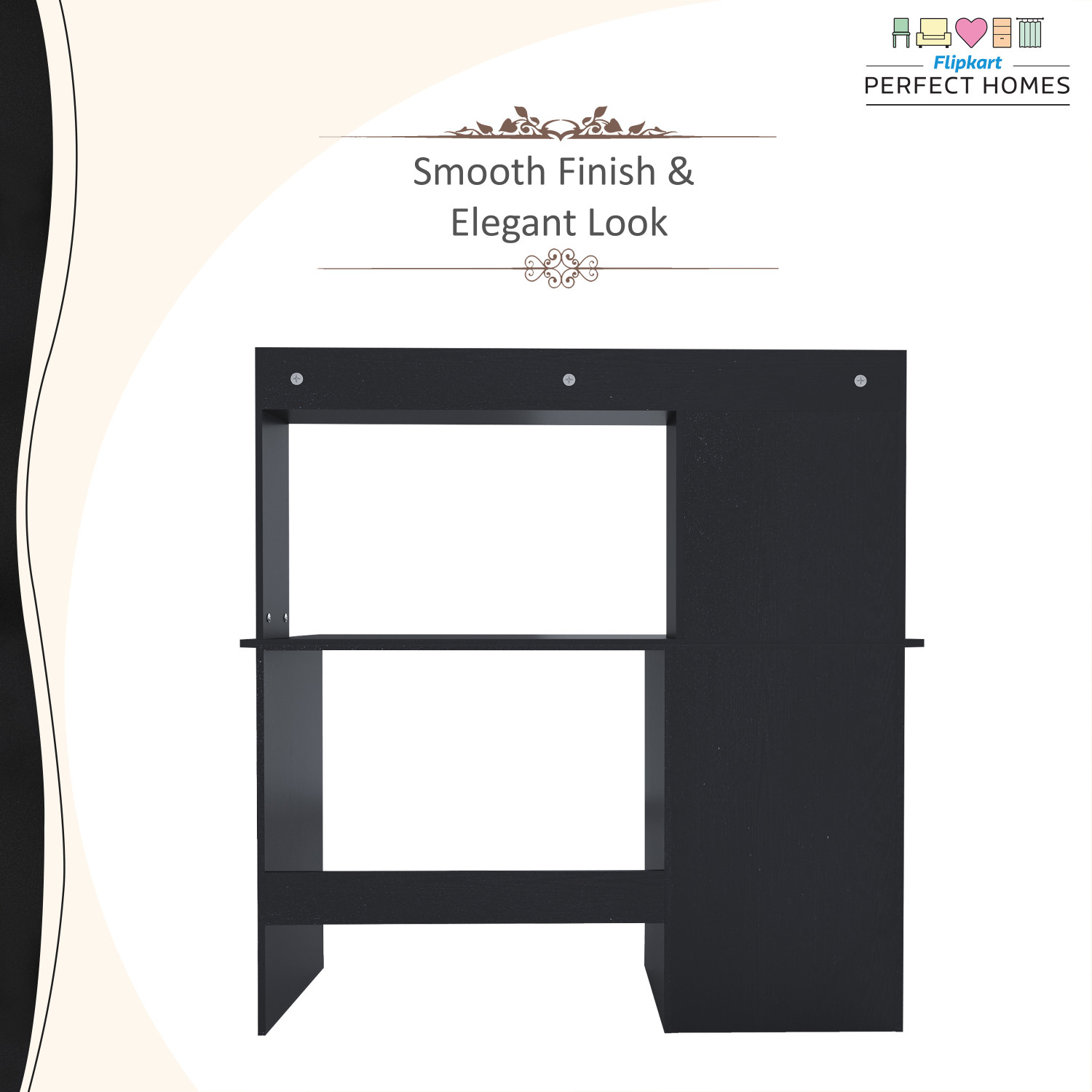 Image of Flipkart Perfect Homes Kronos Engineered Wood Study Table