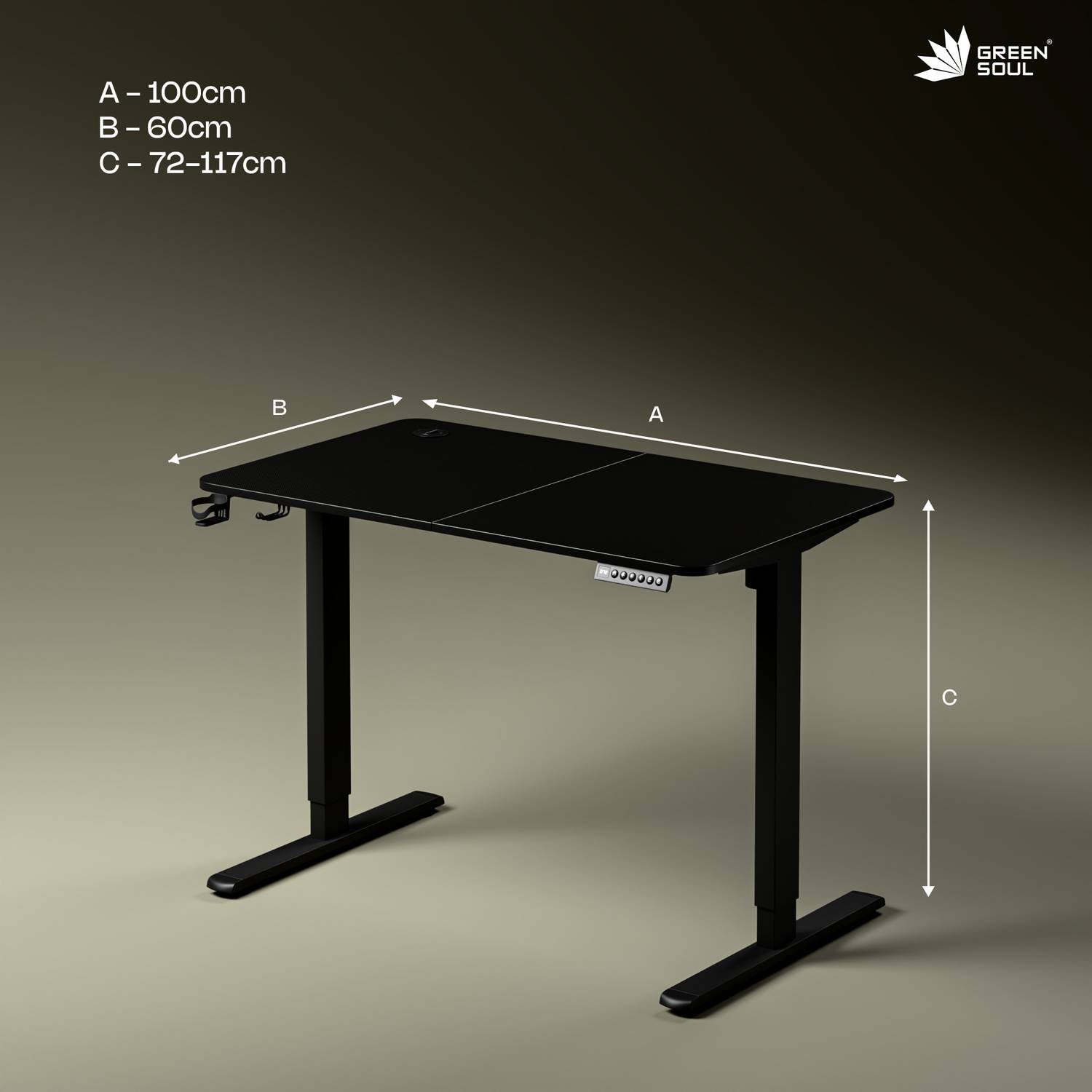 GREEN SOUL Imperium Neo Sit-Stand Desk - Image 2