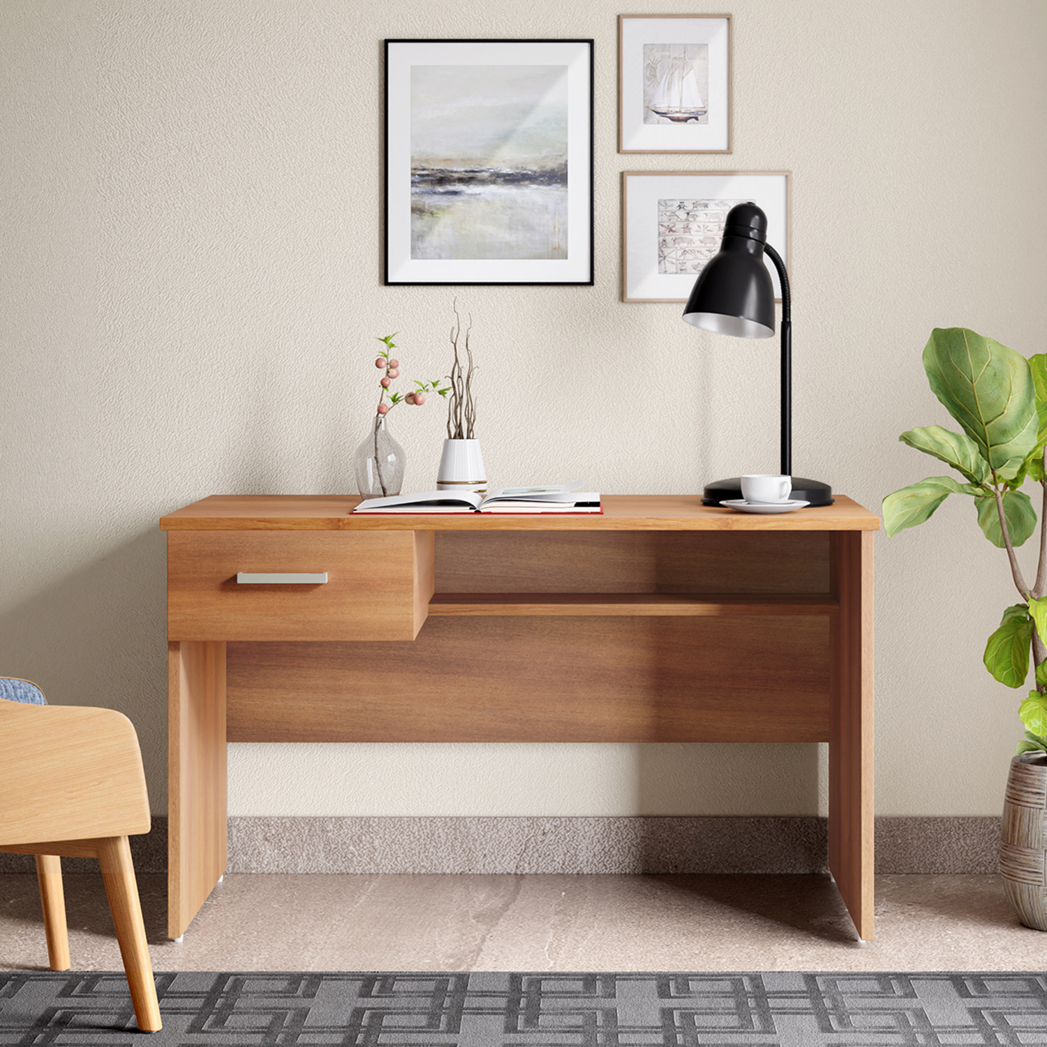Image of Interio by Godrej Adria Engineered Wood Study Table