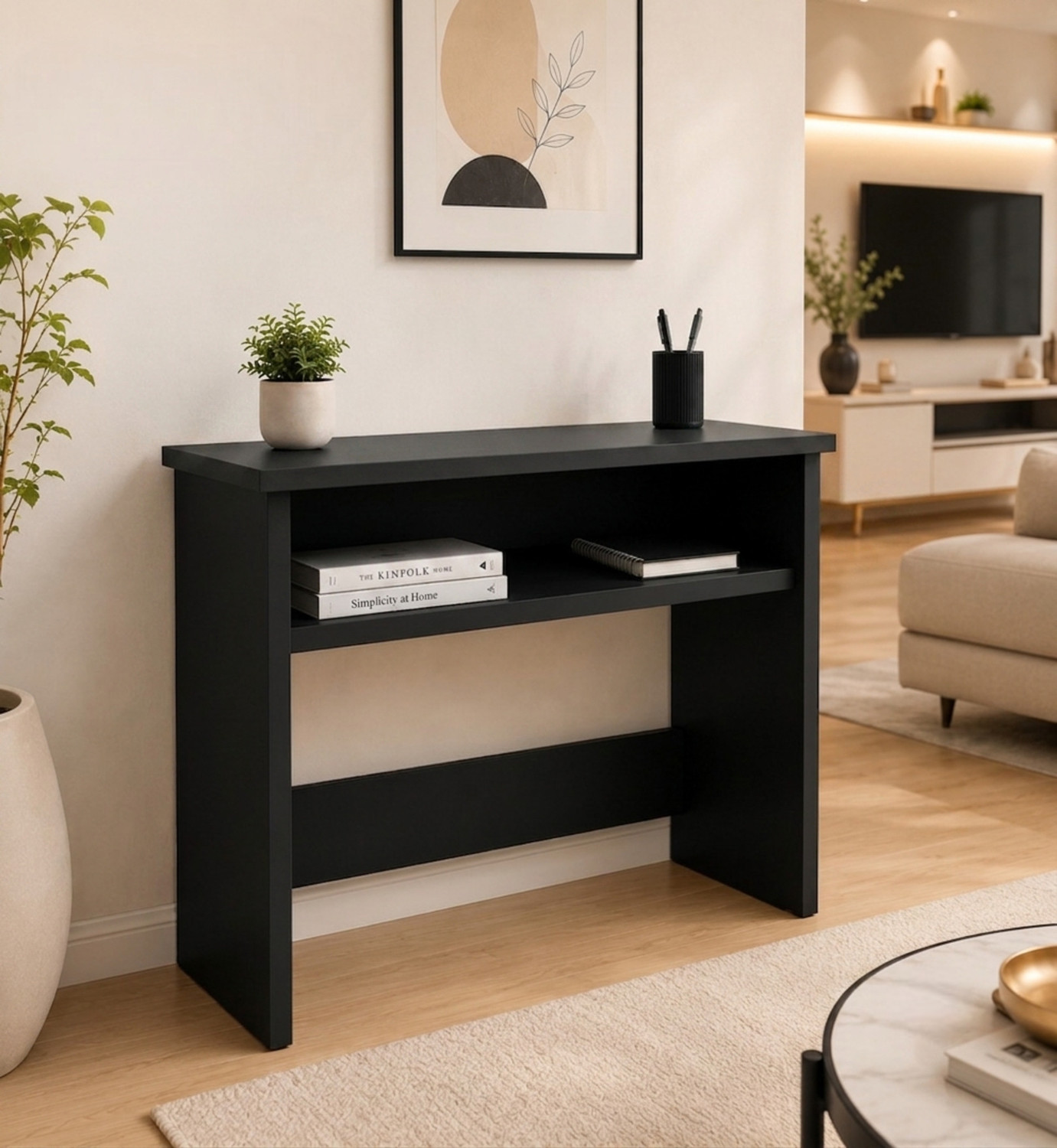 Image of Arizen Engineered Wood Computer Desk