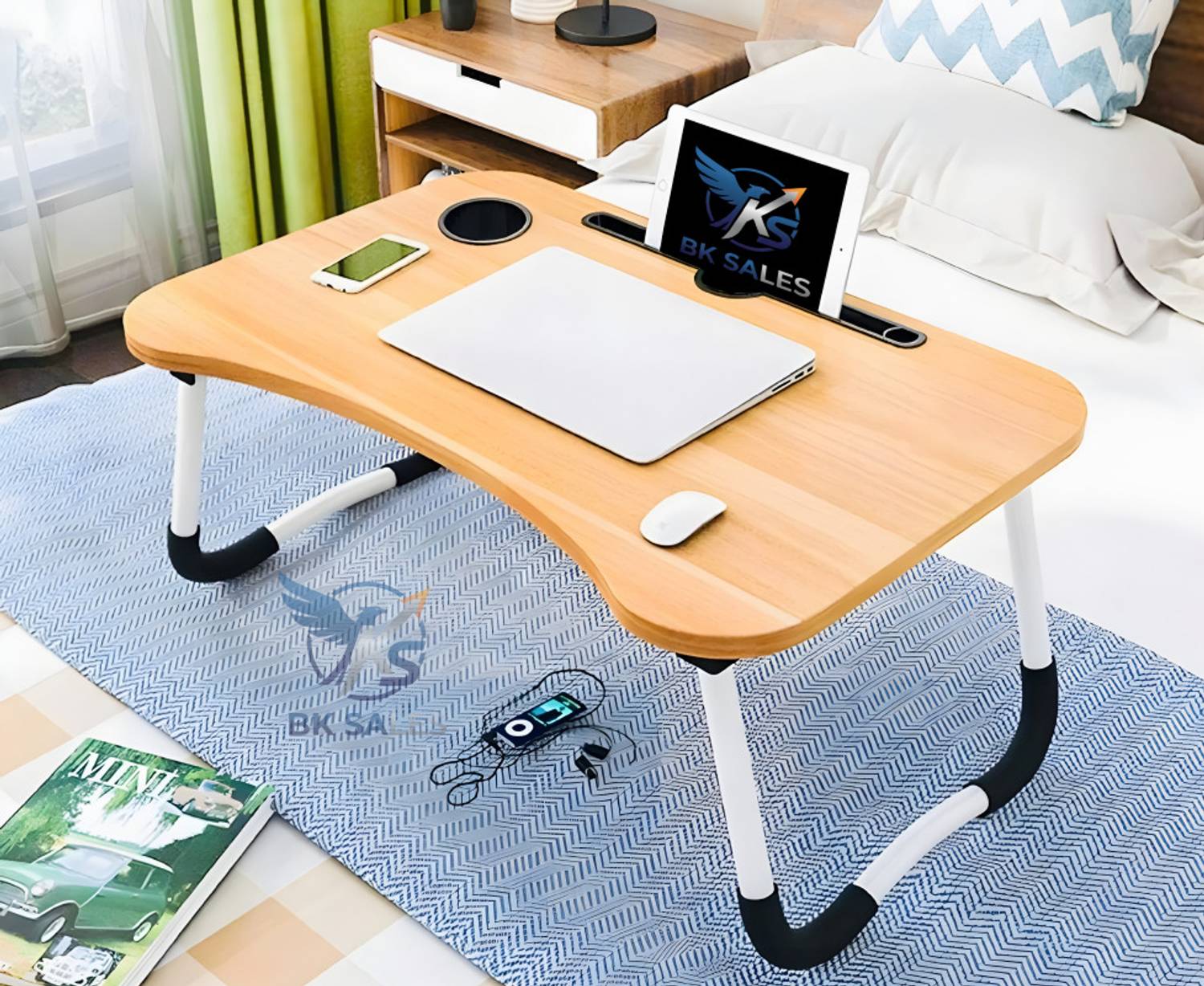 BK SALES Plastic Study Table - Image 1