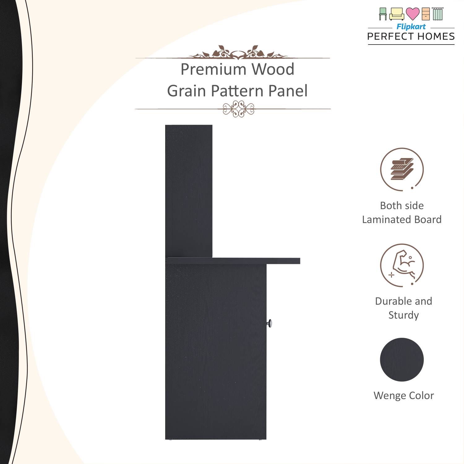 Flipkart Perfect Homes Kronos Engineered Wood Study Table - Image 4