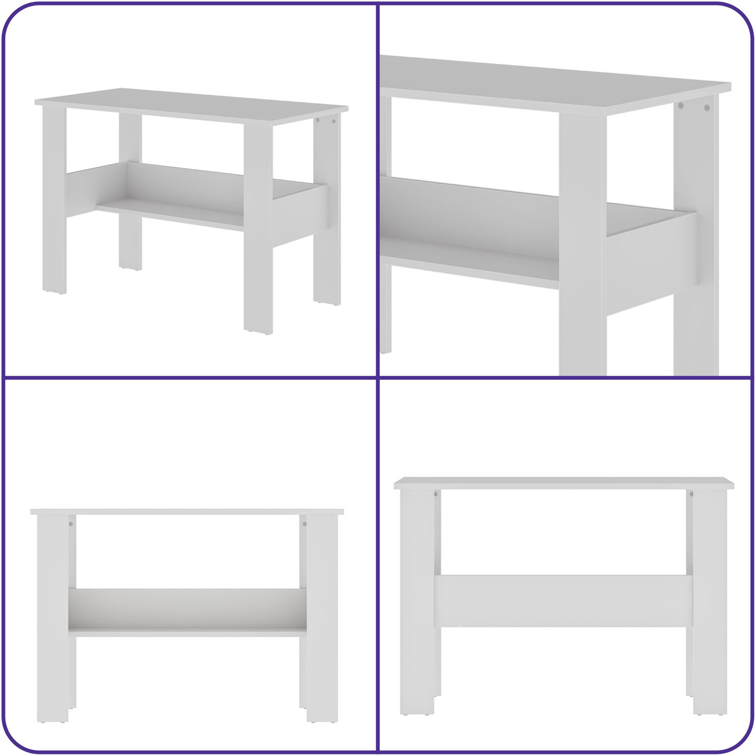 Image of Wakefit Edwin Engineered Wood Study Table