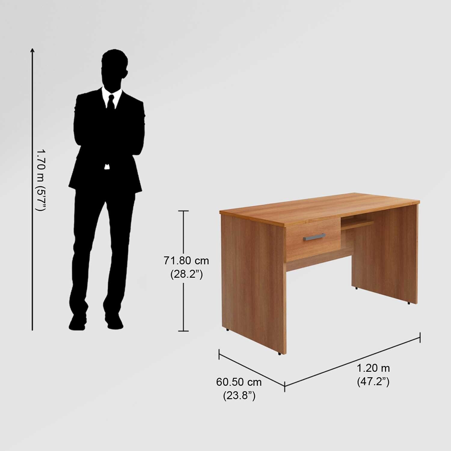 Image of Interio by Godrej Adria Engineered Wood Study Table