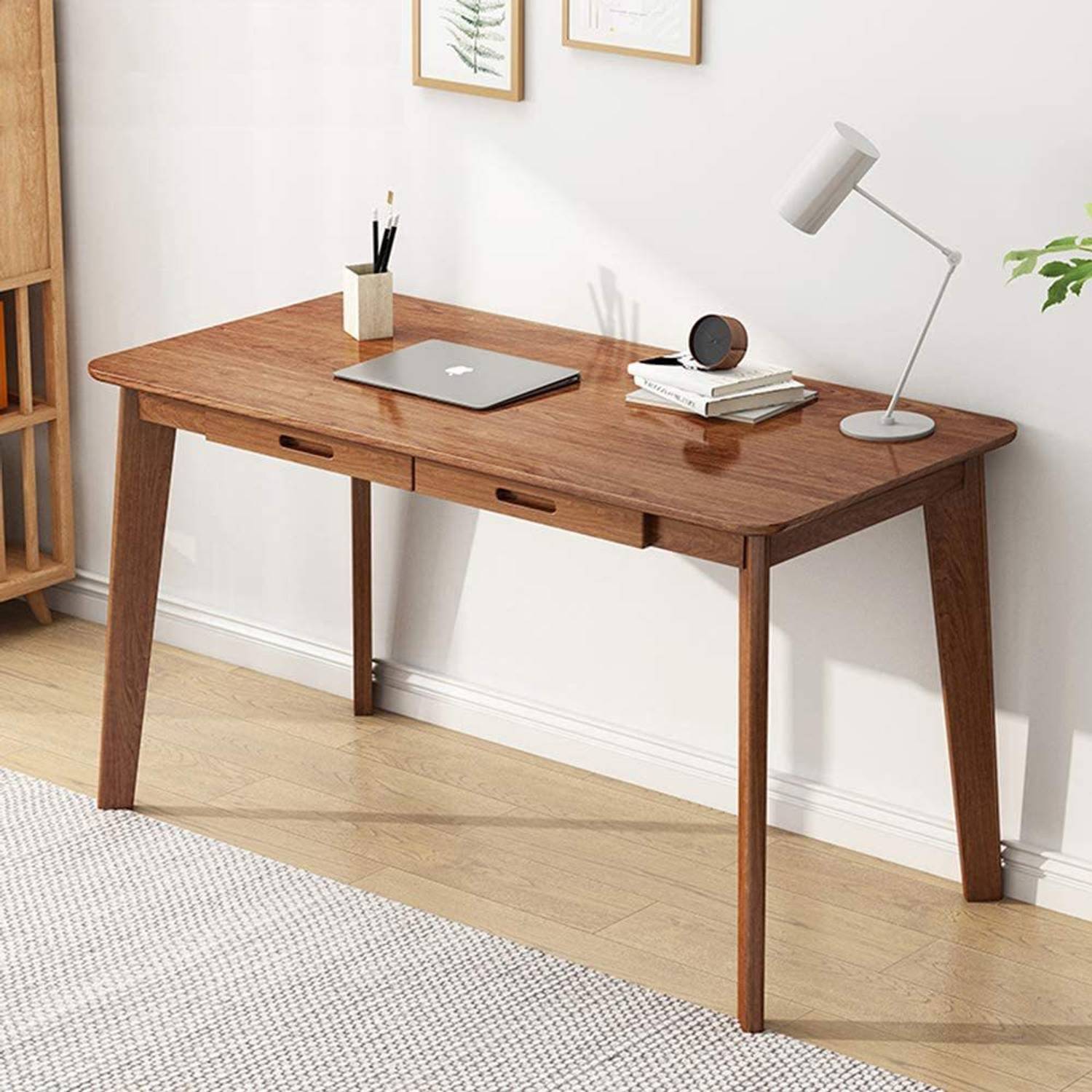 Silant Makers Study Table For Home & Office Solid Wood Study Tabl