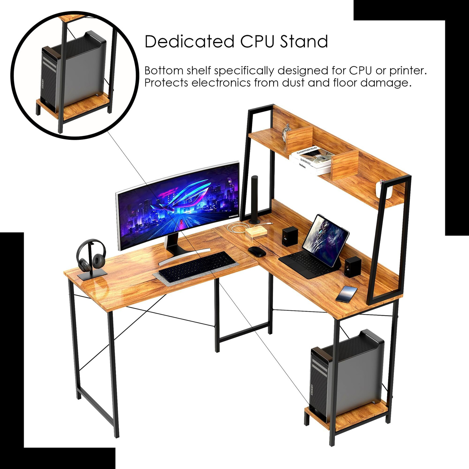 Image of Callas Engineered Wood Multipurpose Table