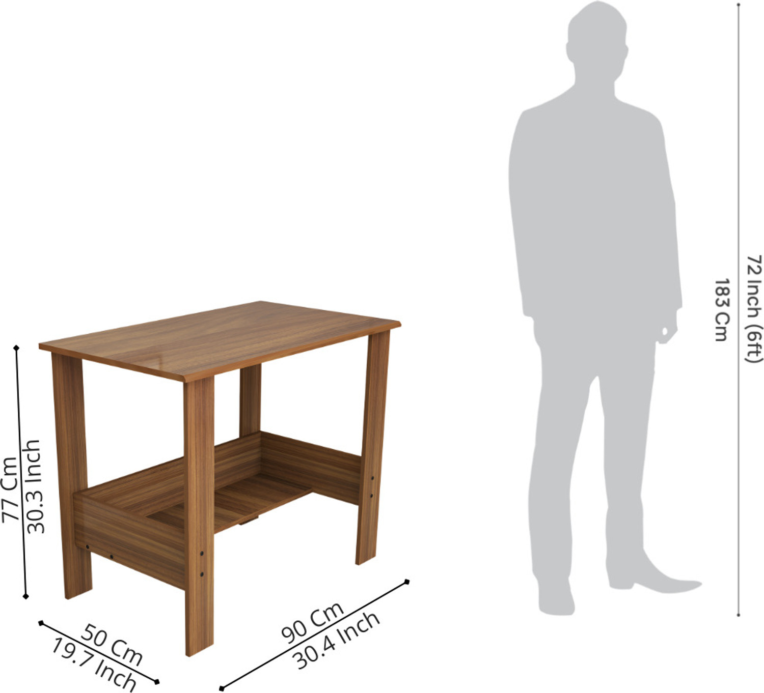 Image of neuspace Ace Engineered Wood Study Table