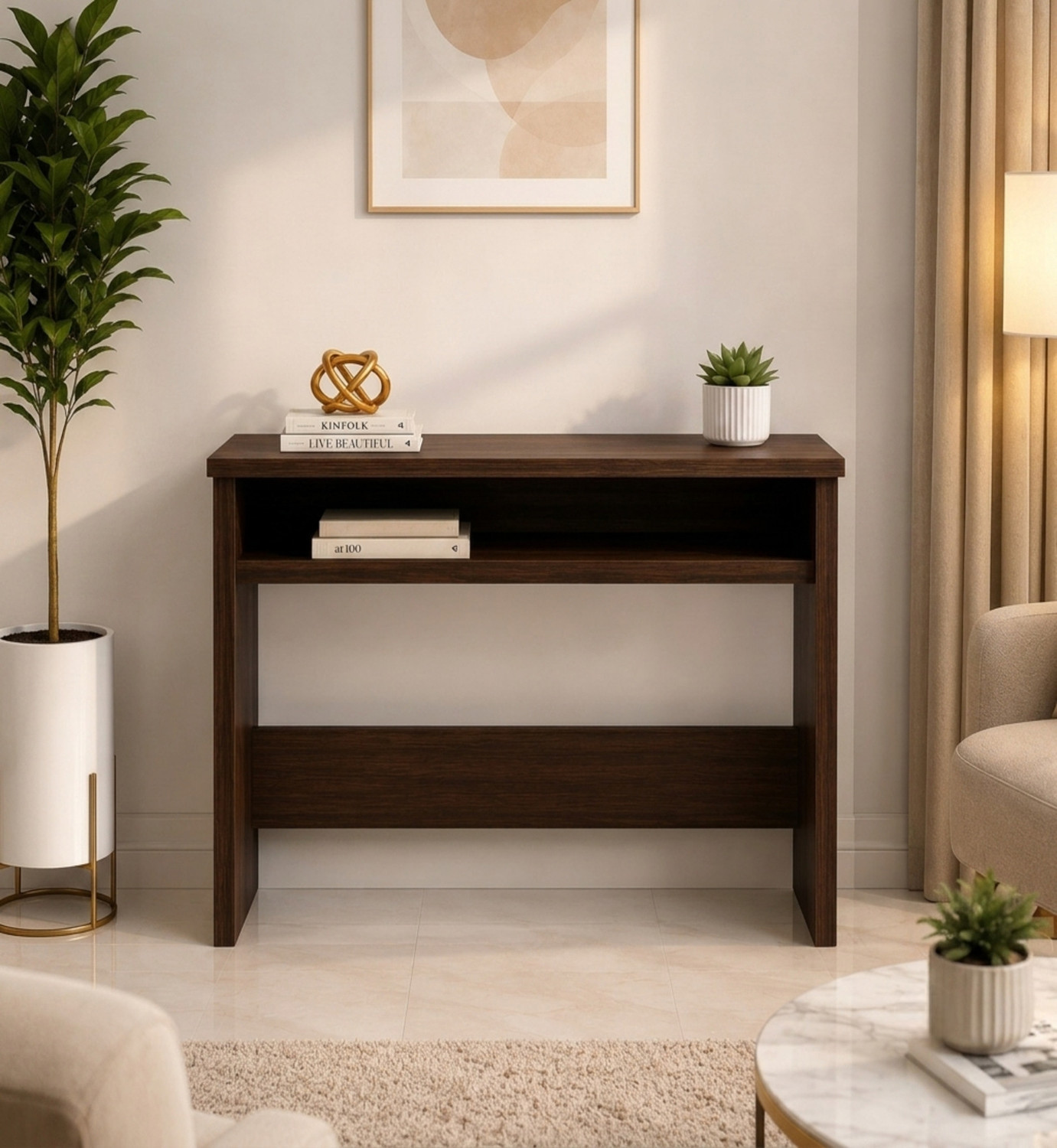 Image of Arizen Engineered Wood Computer Desk