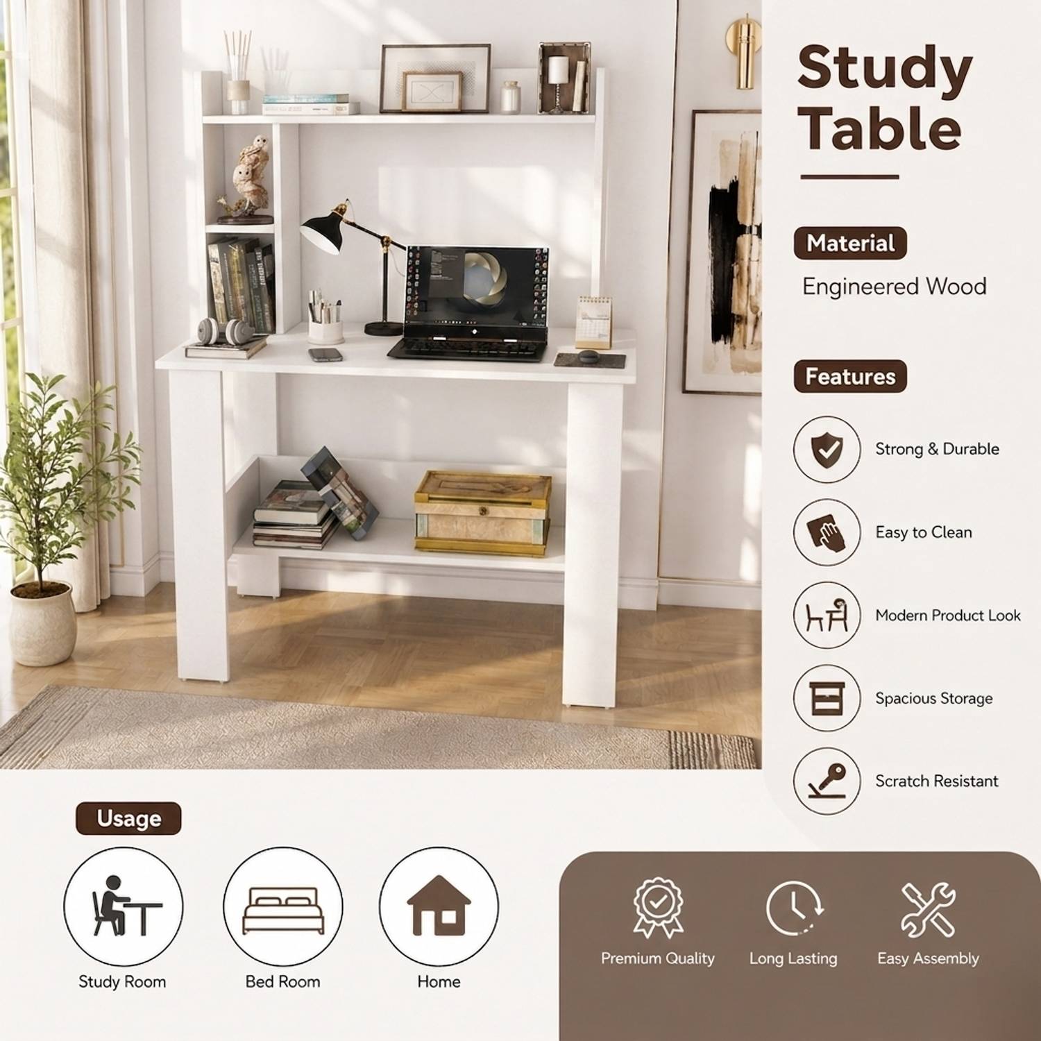 SPYDER Portable Work From Home Study Desk - Image 3