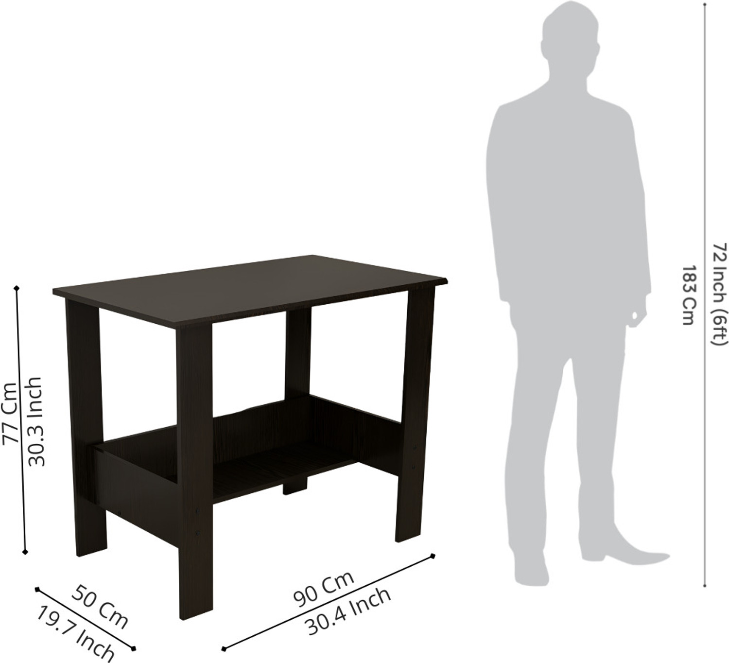 Image of neuspace Ace Engineered Wood Study Table
